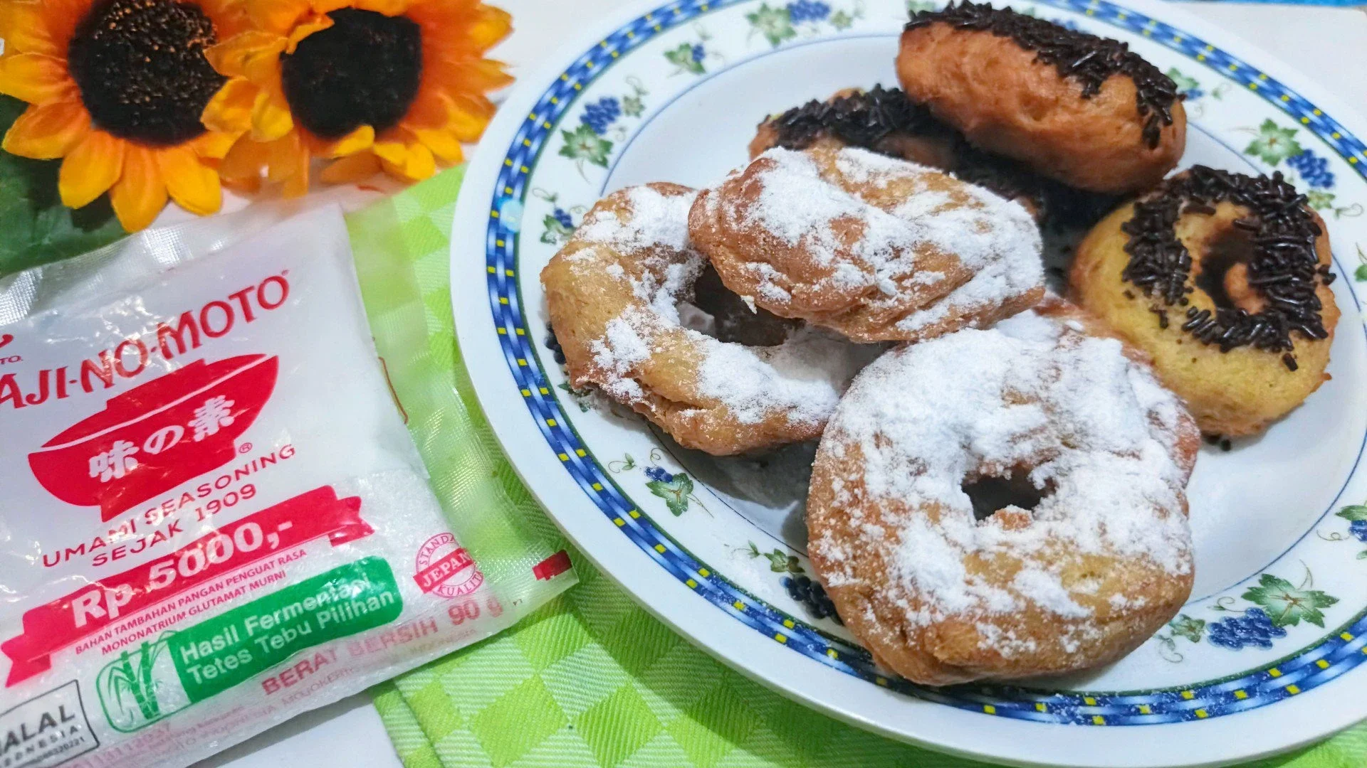 Donat Pisang Ajinomoto 
