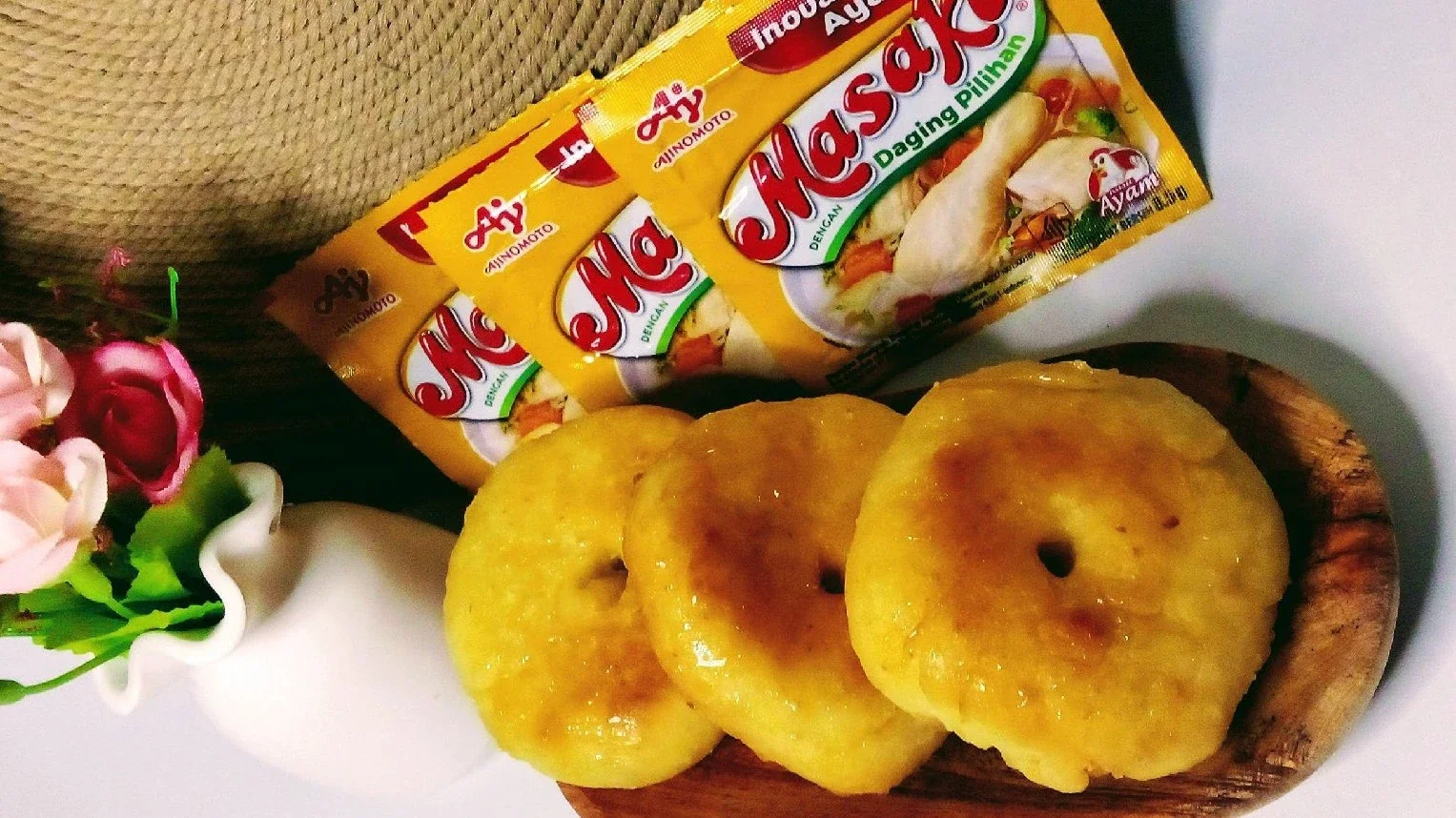 Donat Singkong Gurih Ala Masako