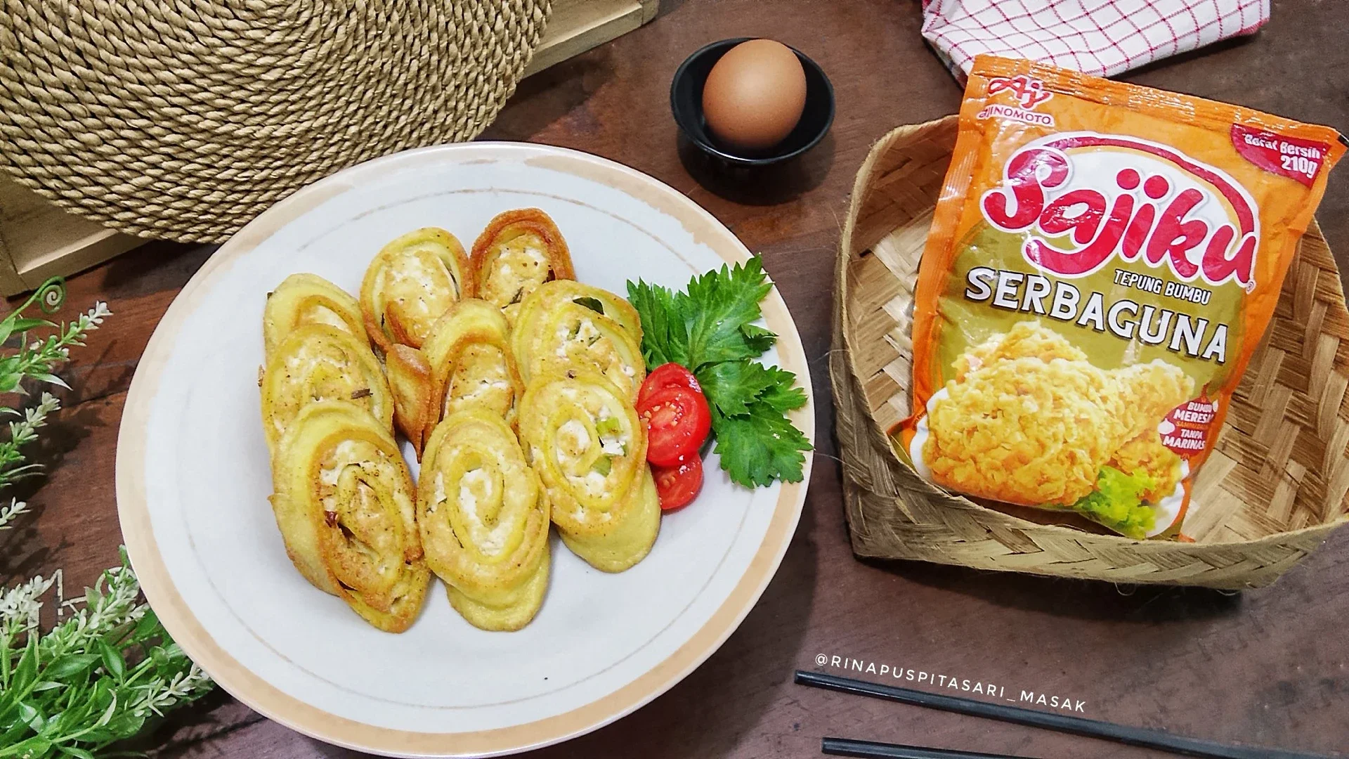 Egg Roll Tahu ala Sajiku®
