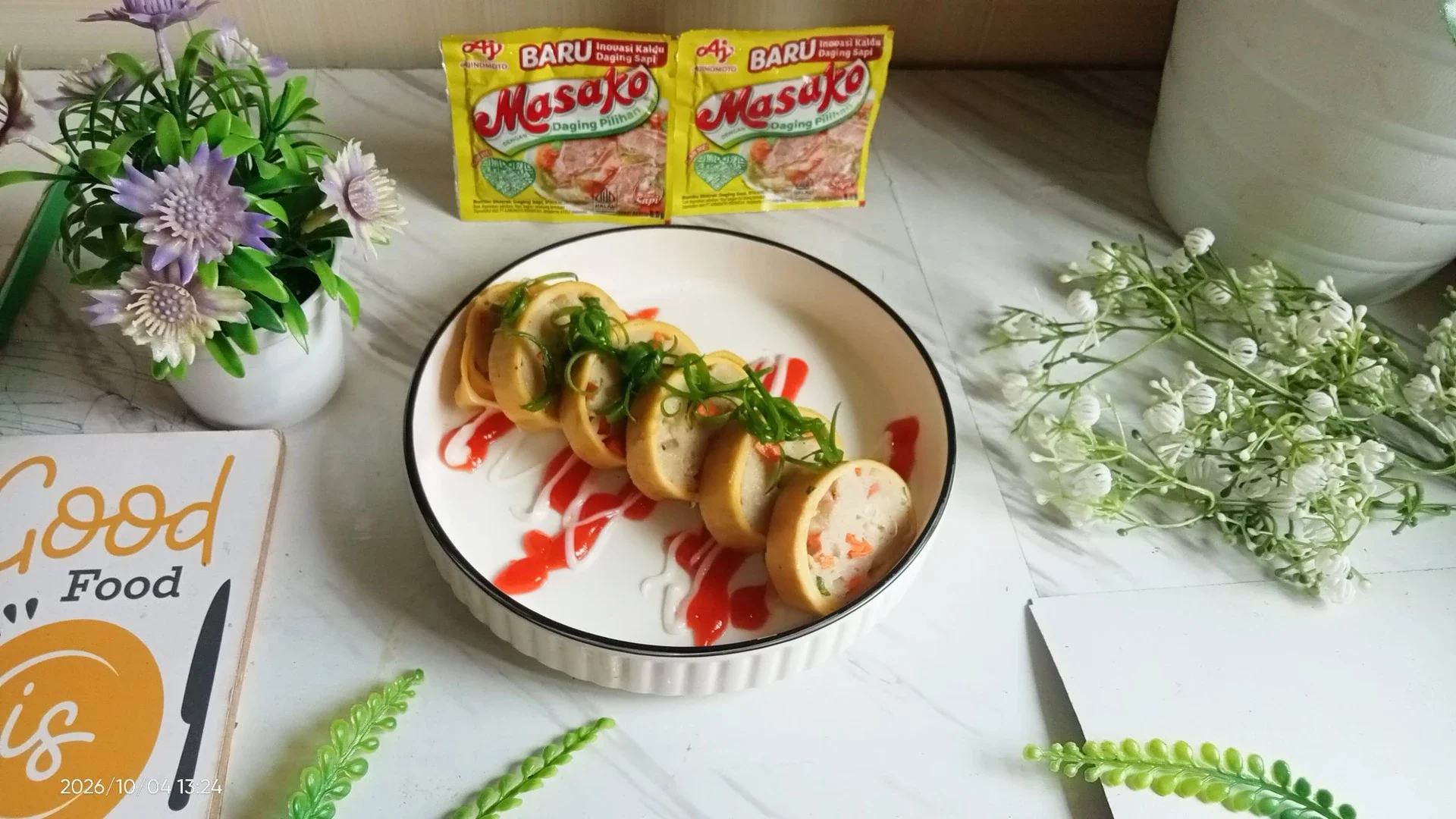 Egg rolll Ayam Wortel Gurih Masako ®