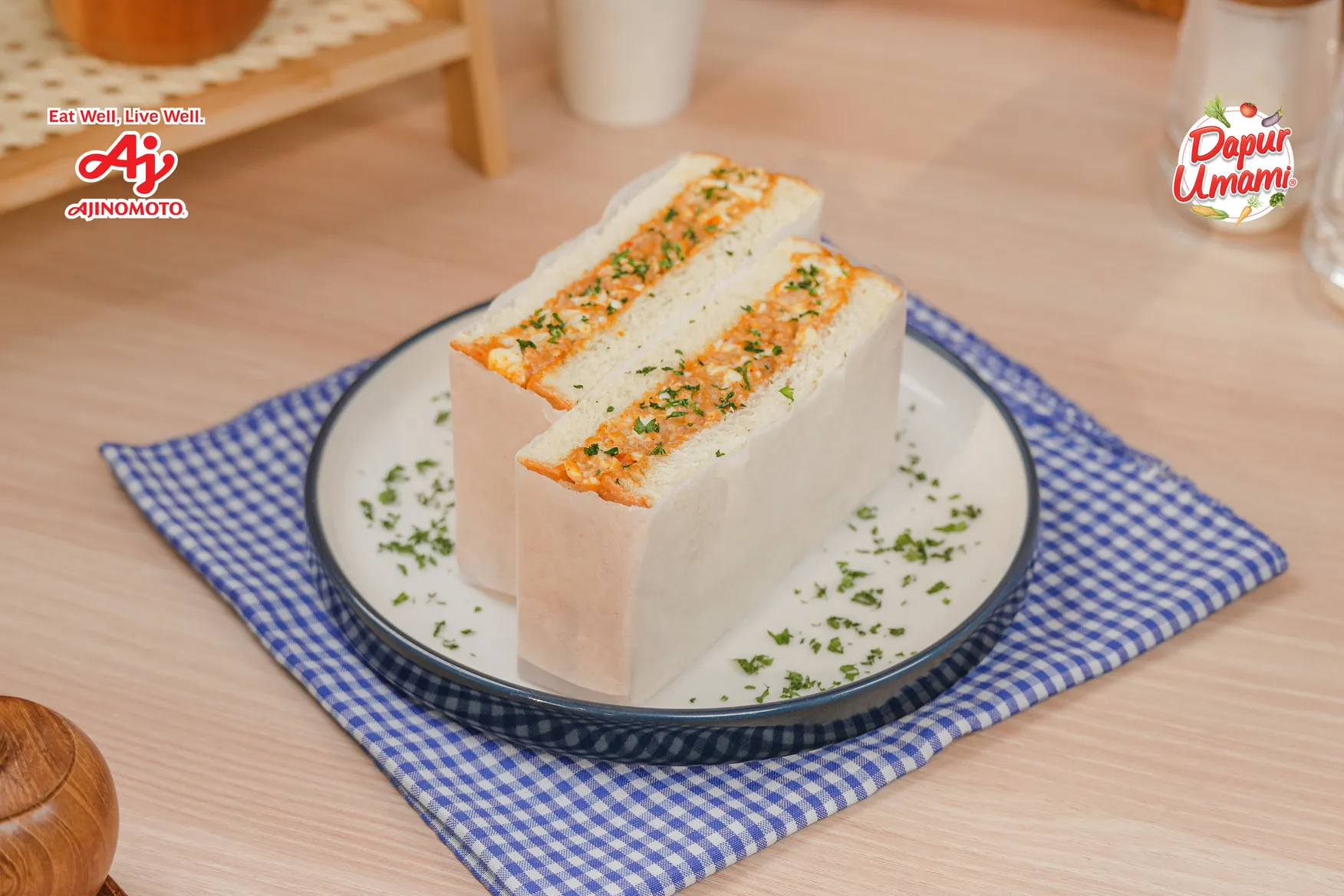 Egg Sando Ayam Spesial ala Sajiku®