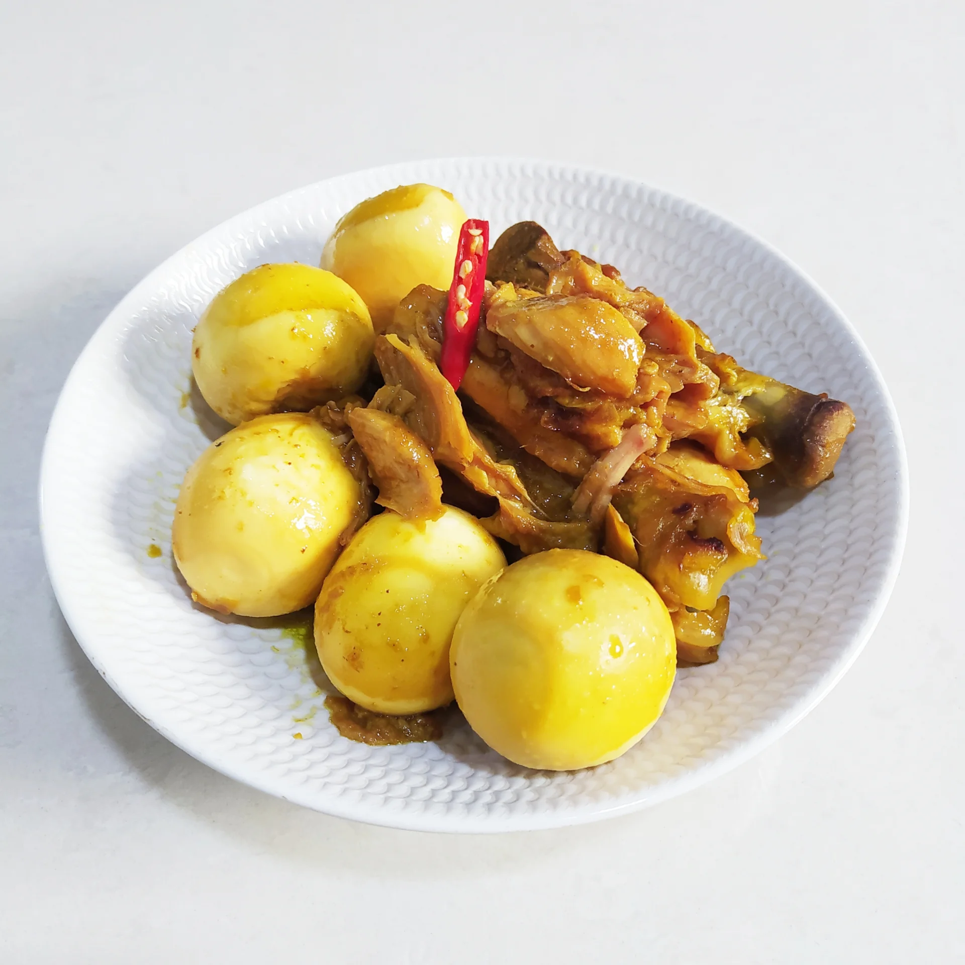 Empal Ayam Dan Telur Bebek