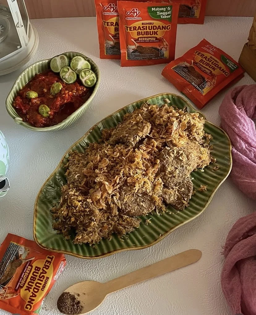 Empal Gepuk Goreng Sambal Terasi