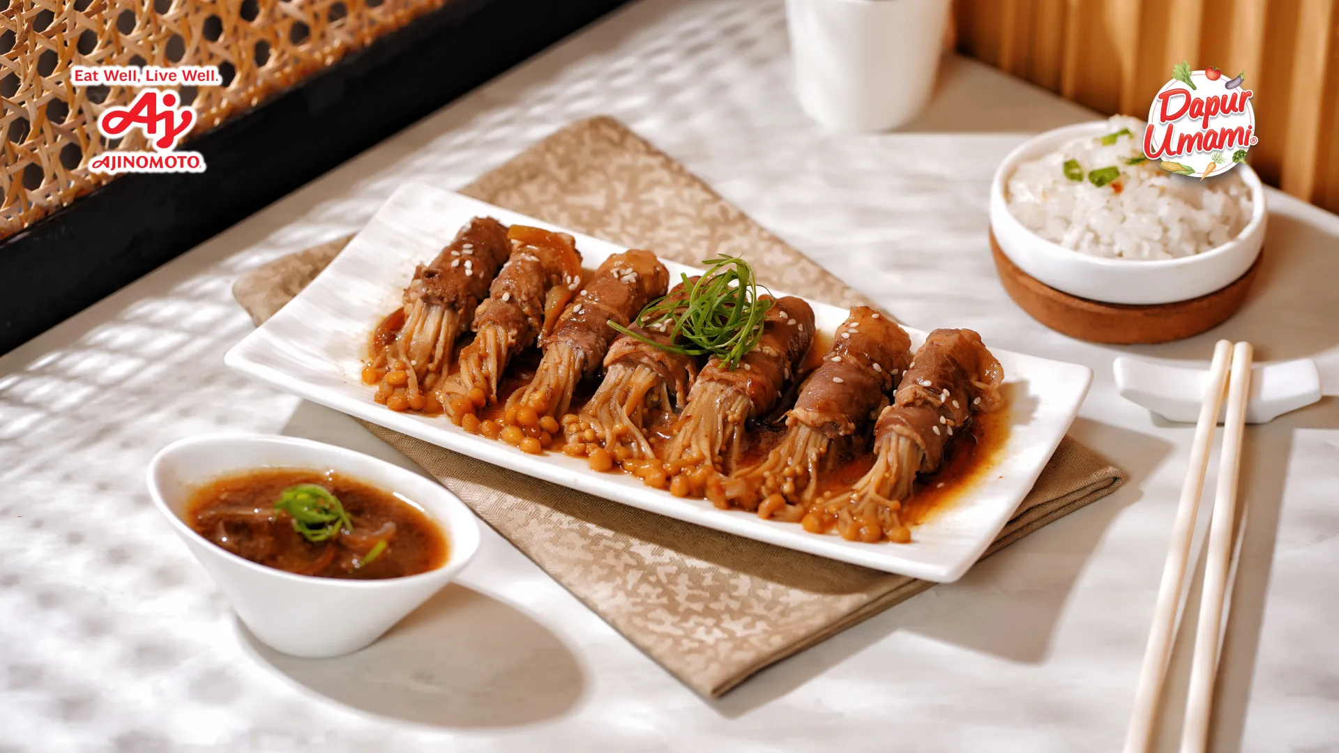 Enoki Beef Roll ala Masako®