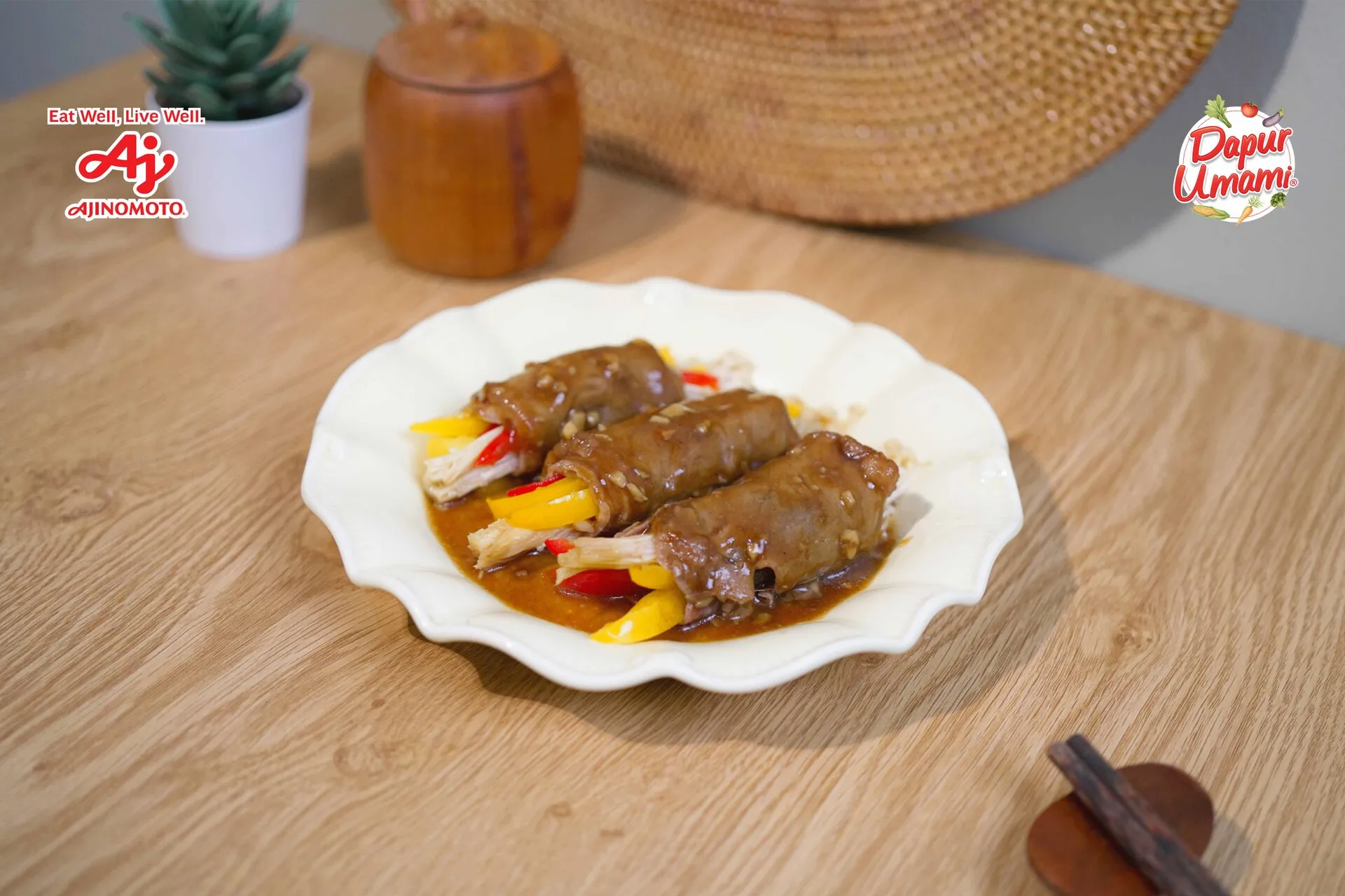 Enoki Beef Roll Teriyaki ala SAORI®