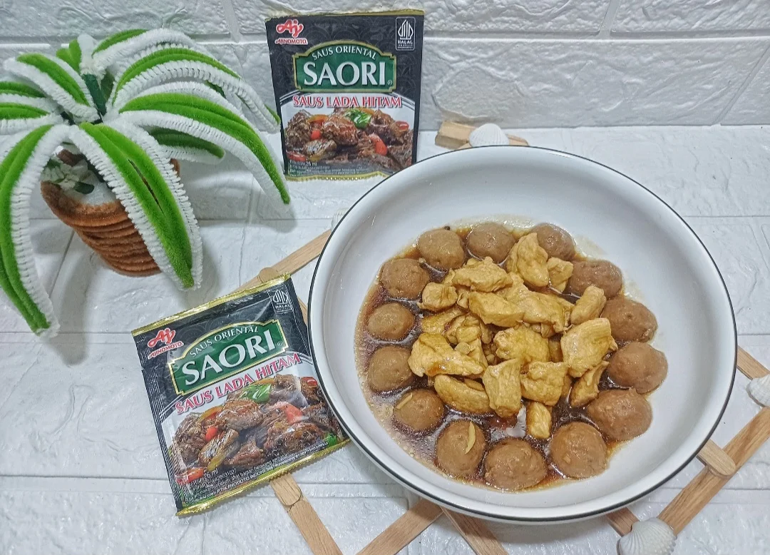 Fillet Ayam Bakso Lada Hitam