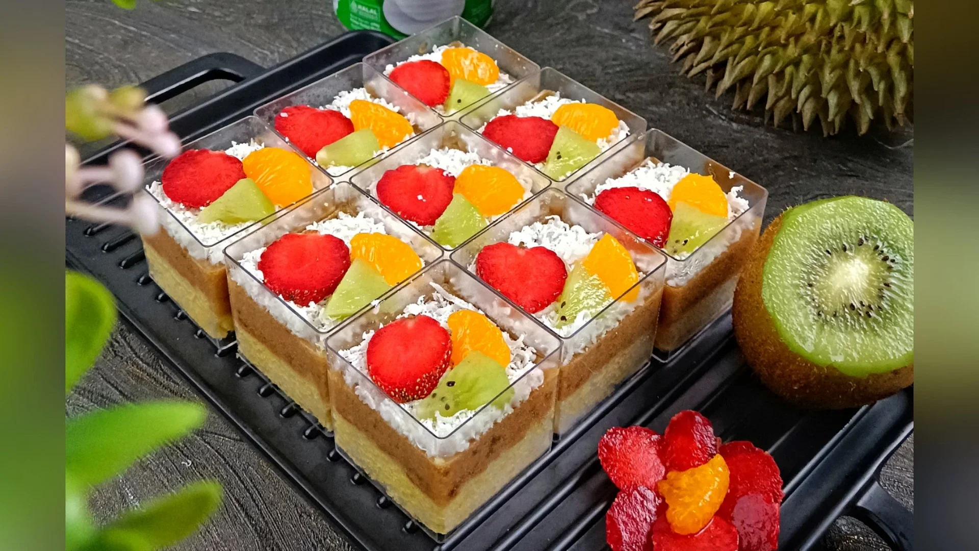 Fruit Cotton Cake Cup