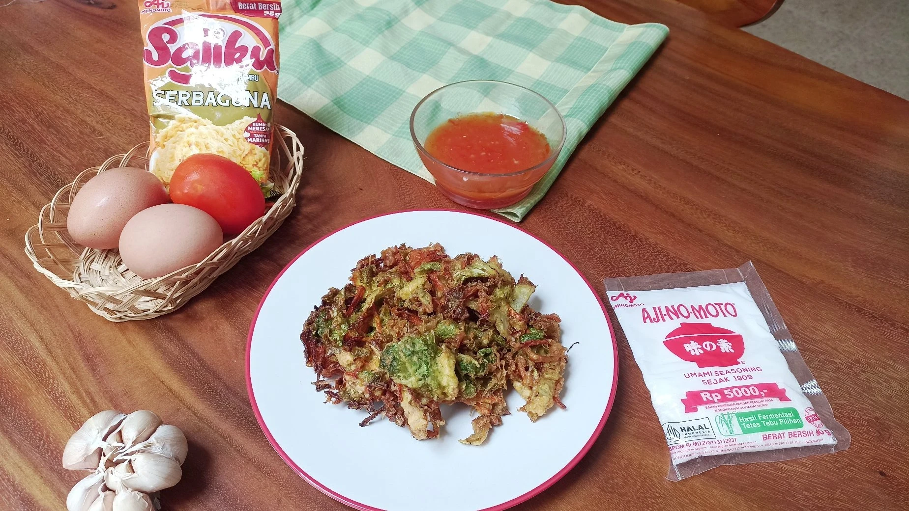 FuYung Hai Sayuran ala Ajinomoto