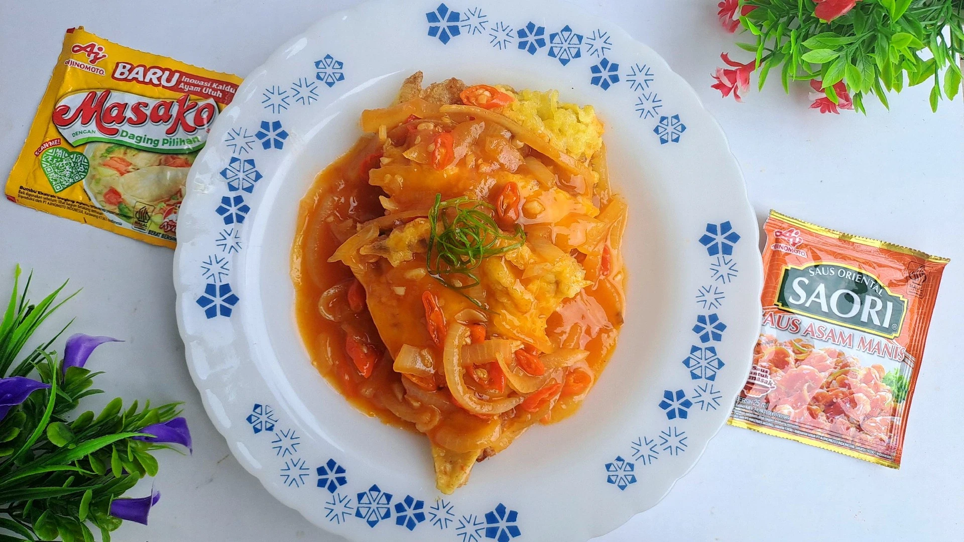 Fuyunghai Ekonomis Pedas Ala Saori