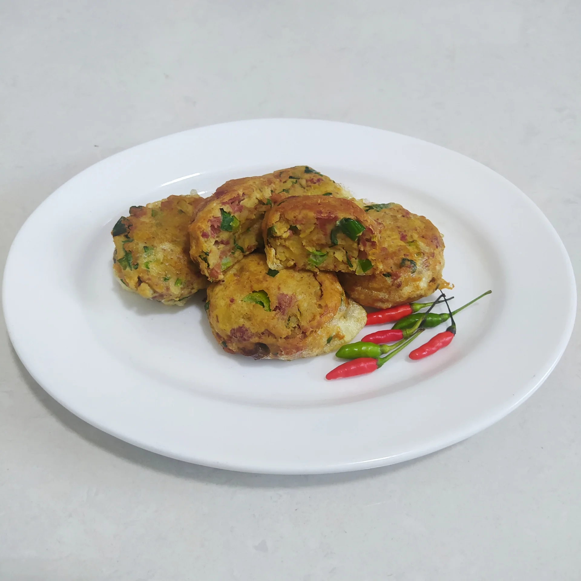 Perkedel Kentang Kornet