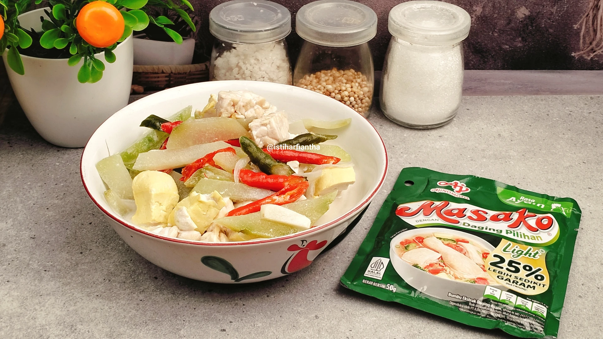 Gangan Labu Siam Santan Putih