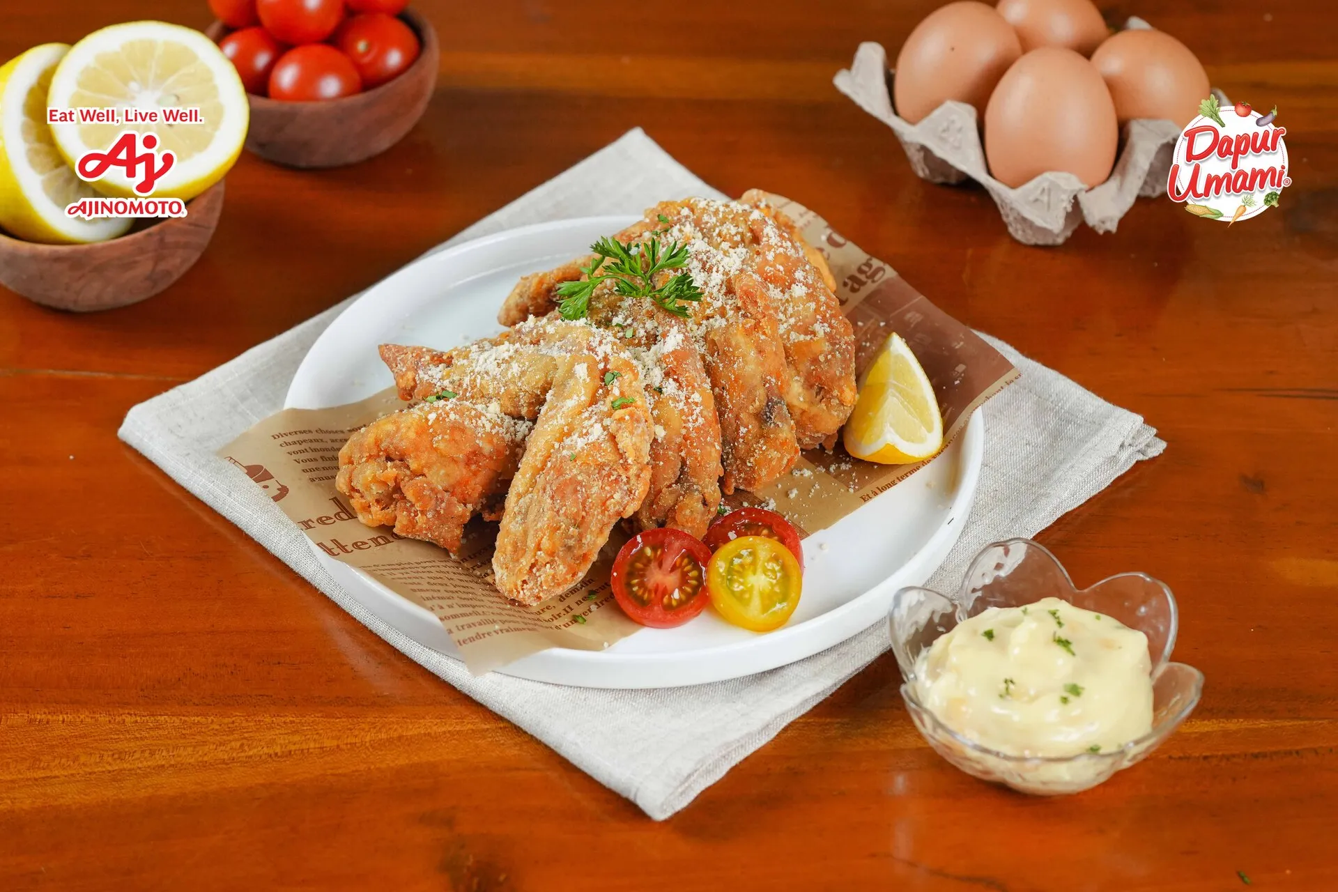Garlic Parmesan Chicken ala Sajiku®