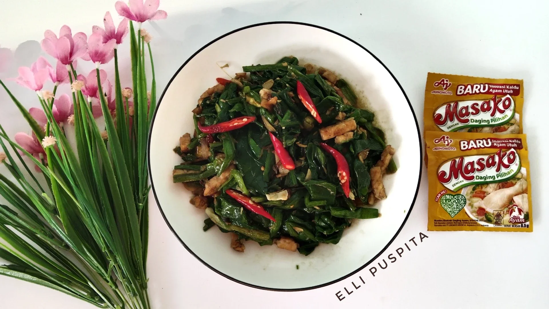 genjer masak tumis