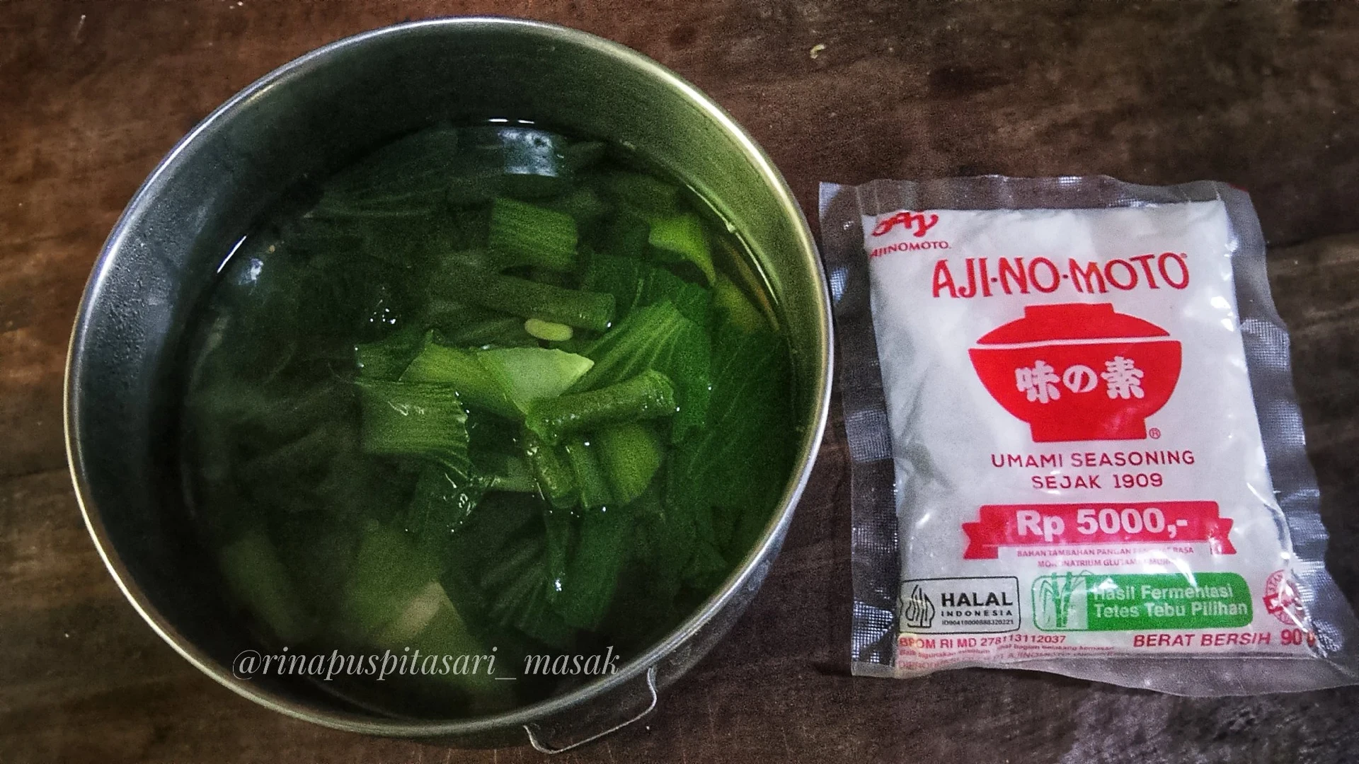Gombyar Kacang Panjang Pakcoy ala AJI-NO-MOTO®