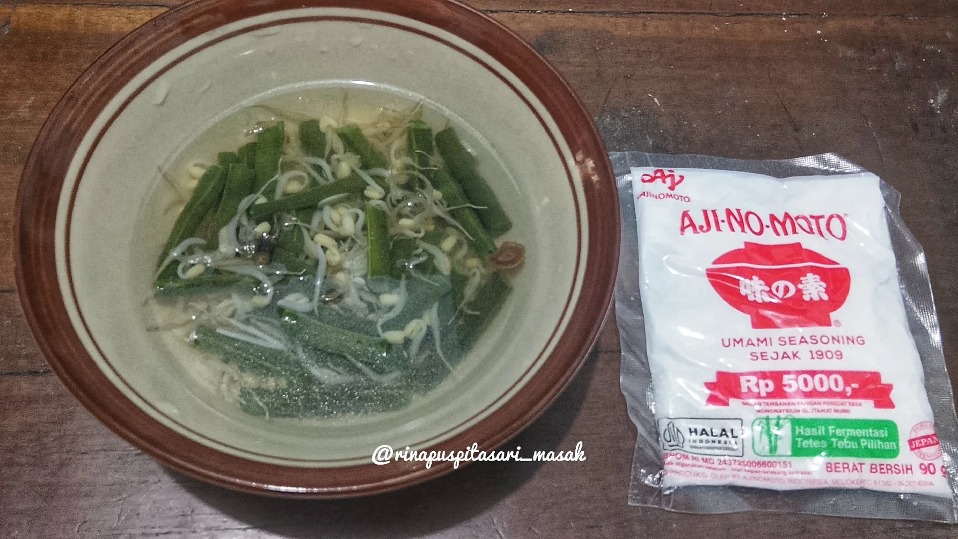 Gombyar Tauge Kacang Panjang ala AJI-NO-MOTO®