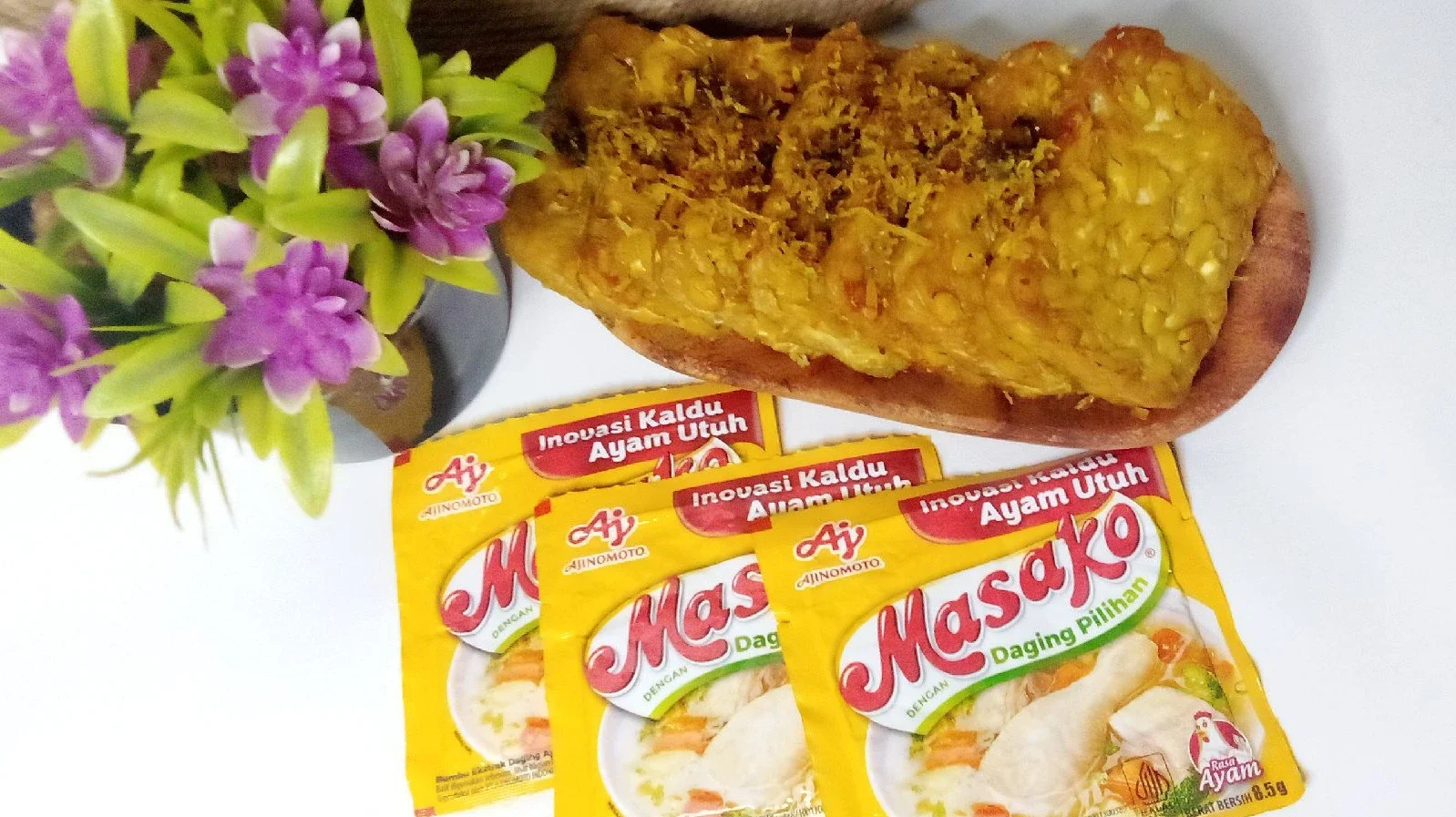 Goreng Tempe Serundeng