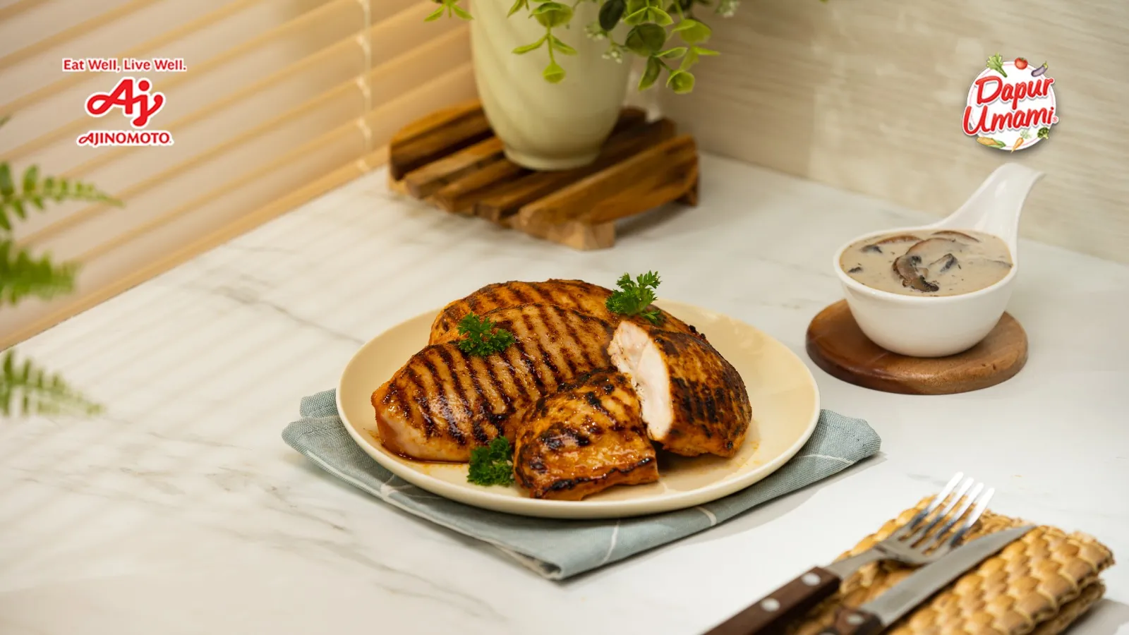 Grilled Chicken Mushroom ala Masako®