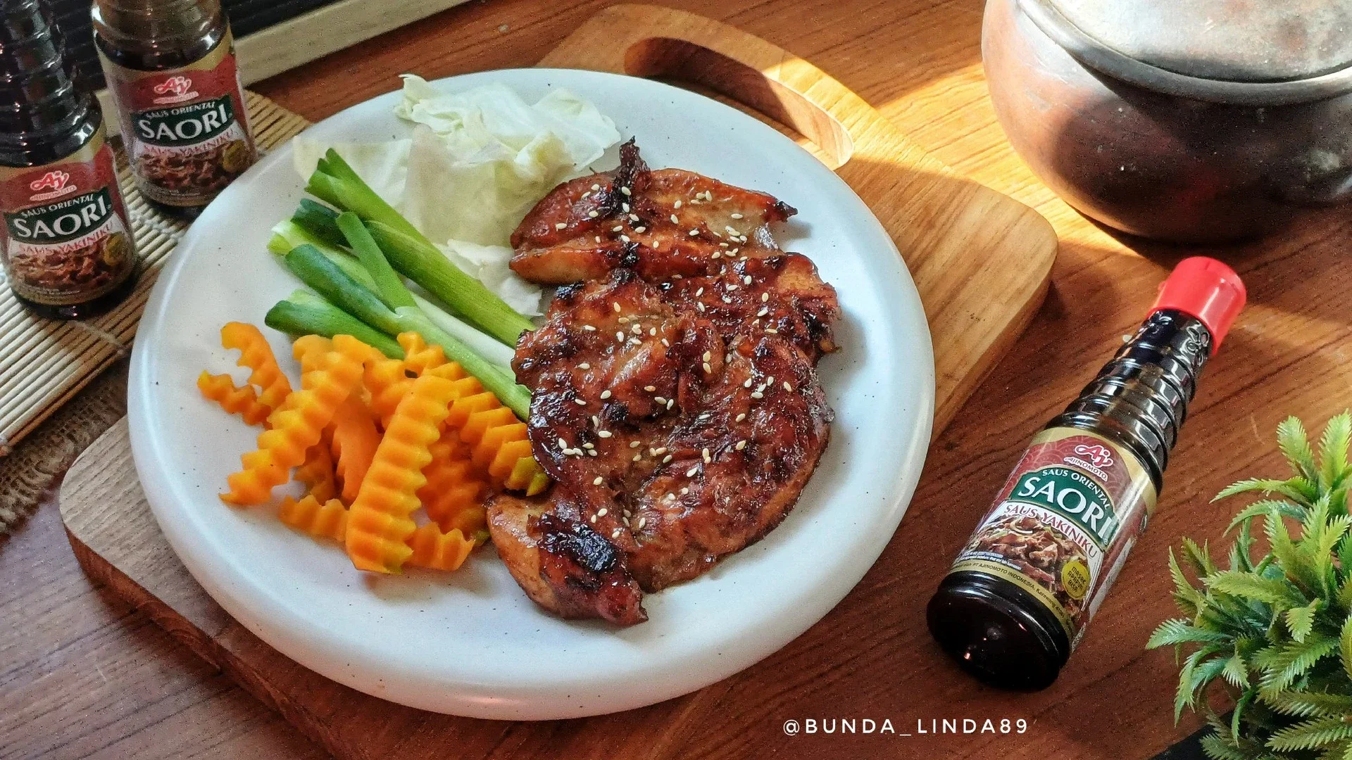 Grilled Chicken Yakiniku