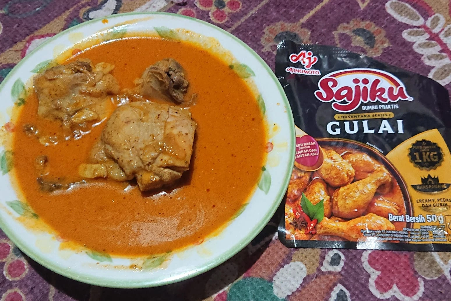 Gulai ayam ala sajiku
