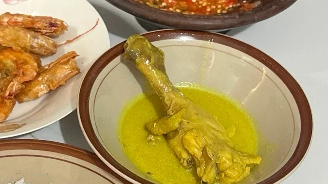 Gulai ayam endul