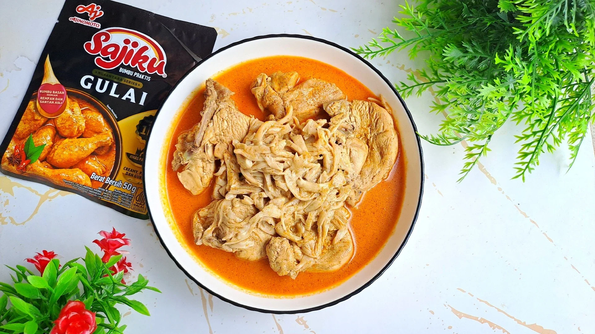 Gulai Ayam Jamur Tiram #KreasiSerbaJamur