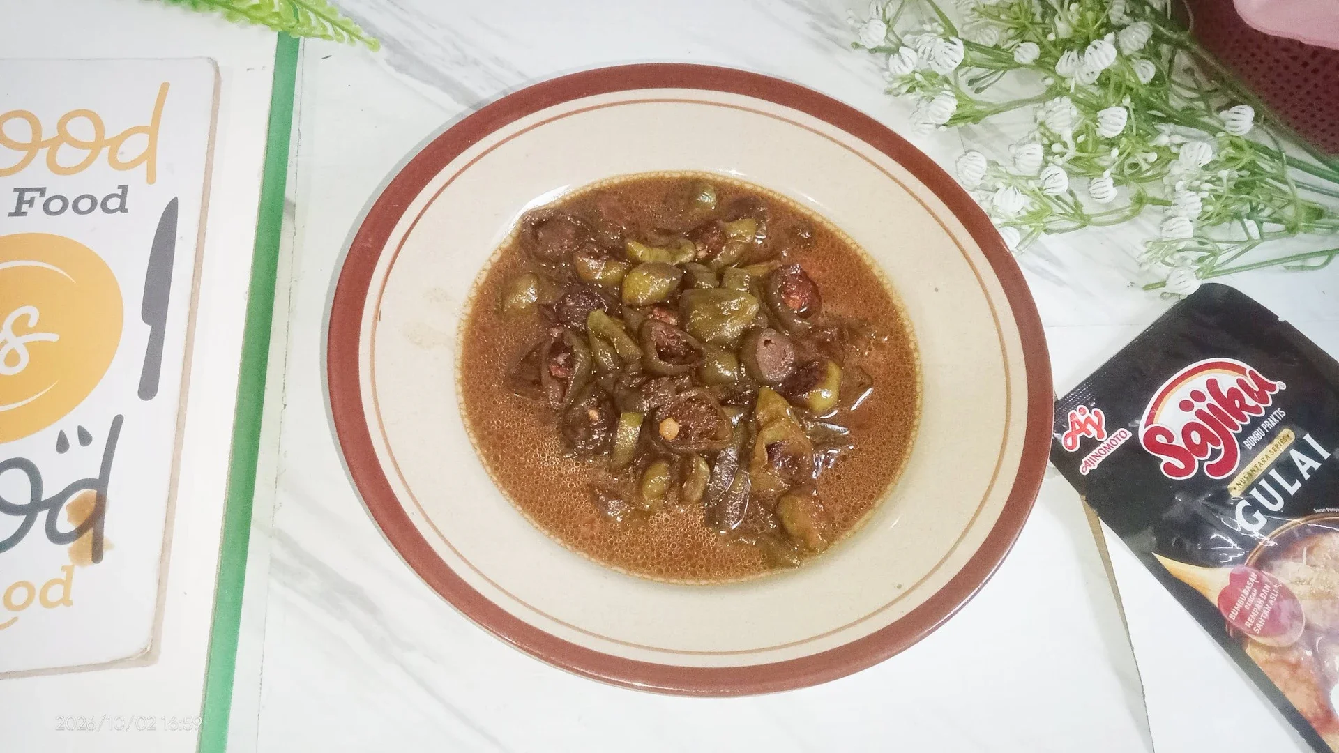 Gulai Cabai Bendot 