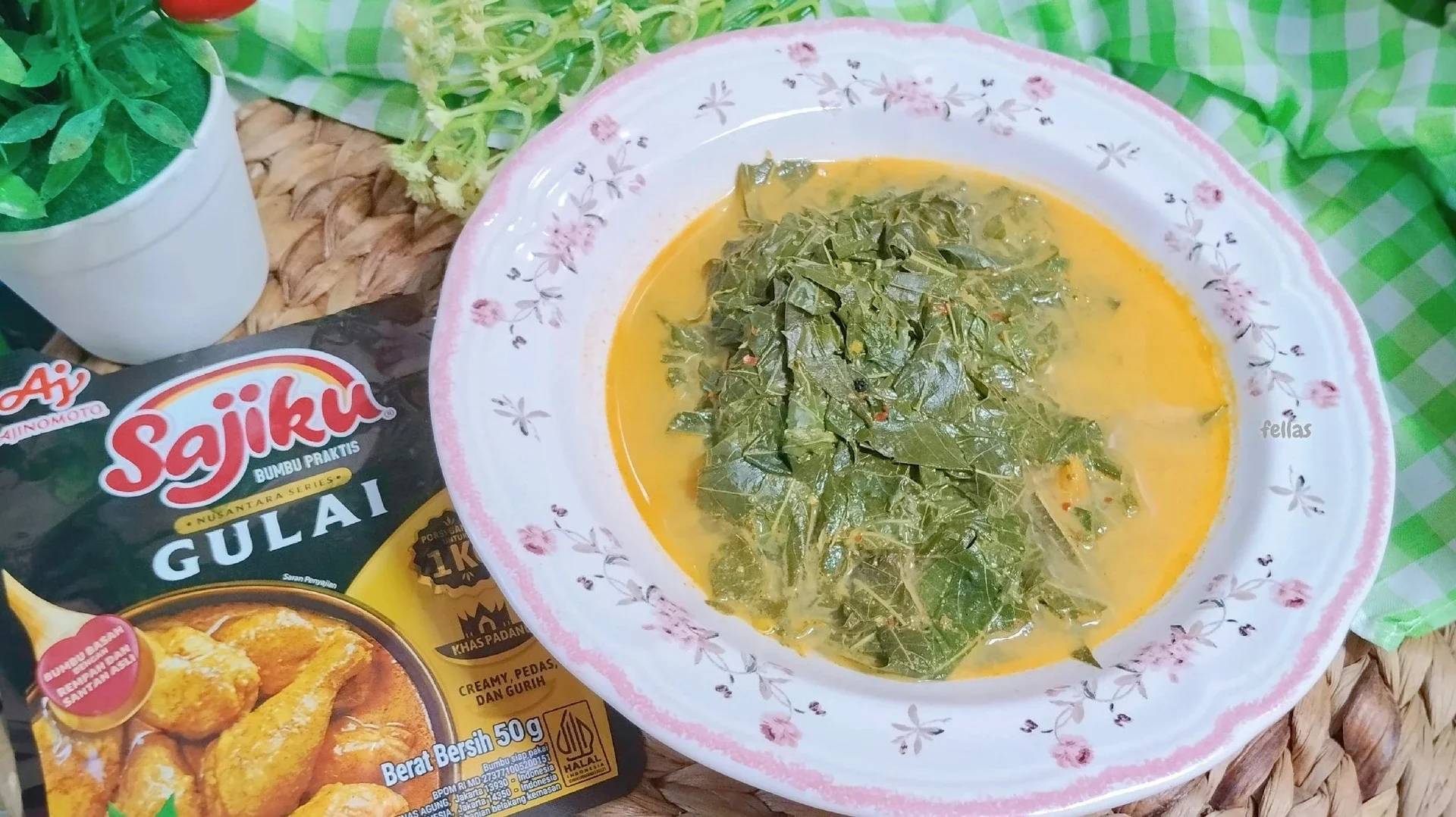 Gulai Daun Singkong Ala Sajiku