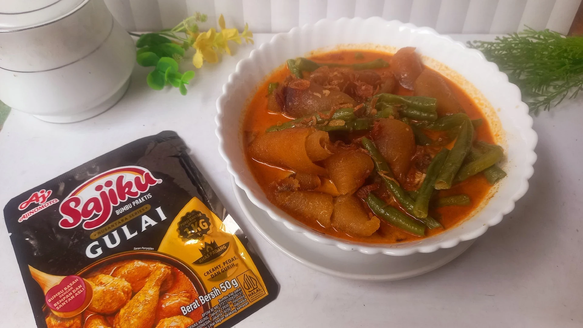 Gulai Kikil Kacang Panjang.   #SAJIANRamadanKU