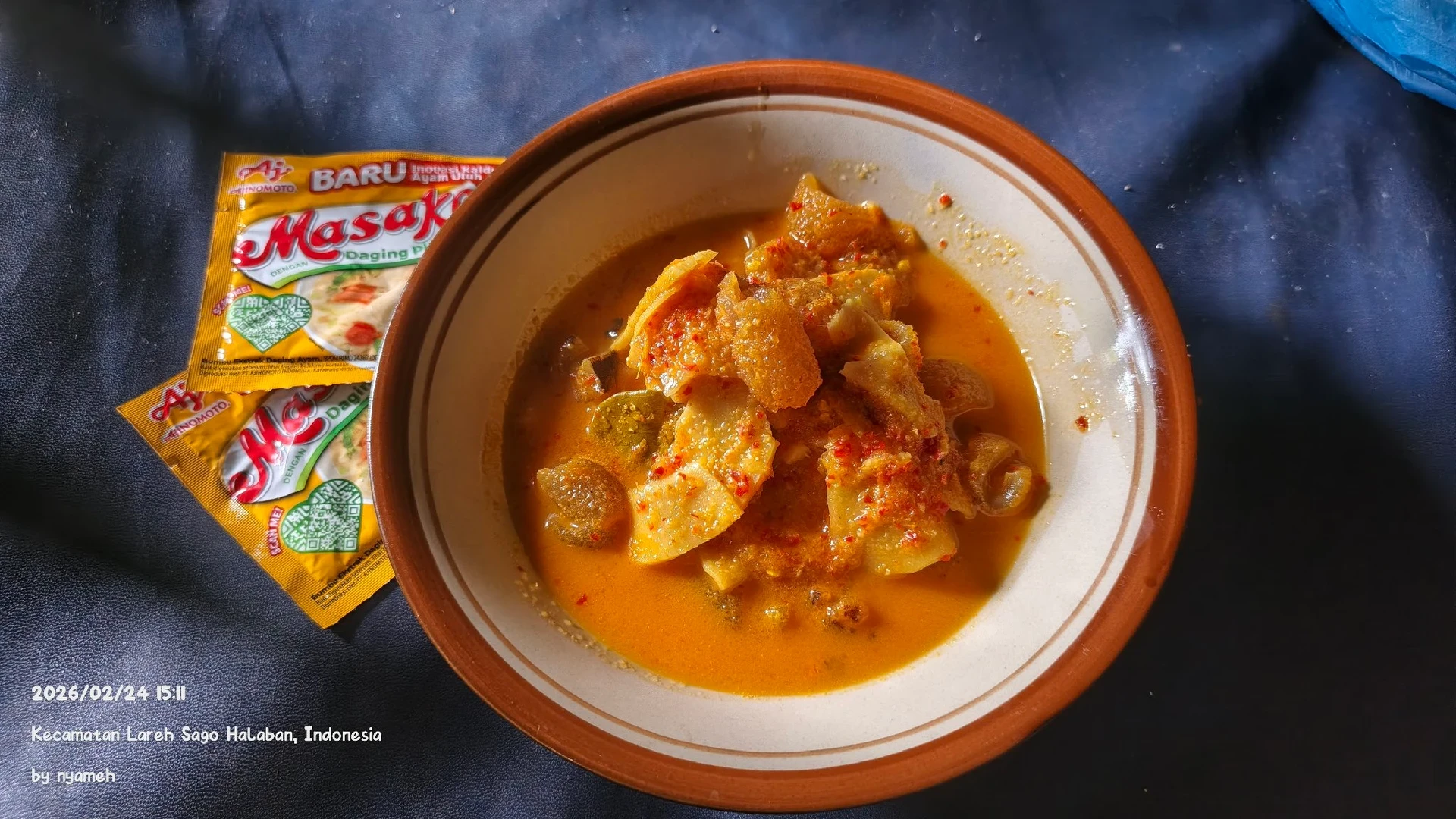 Gulai Kikil Rebung