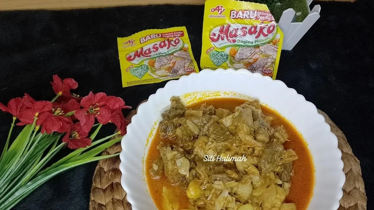 Gulai Nangka Tetelan Sapi