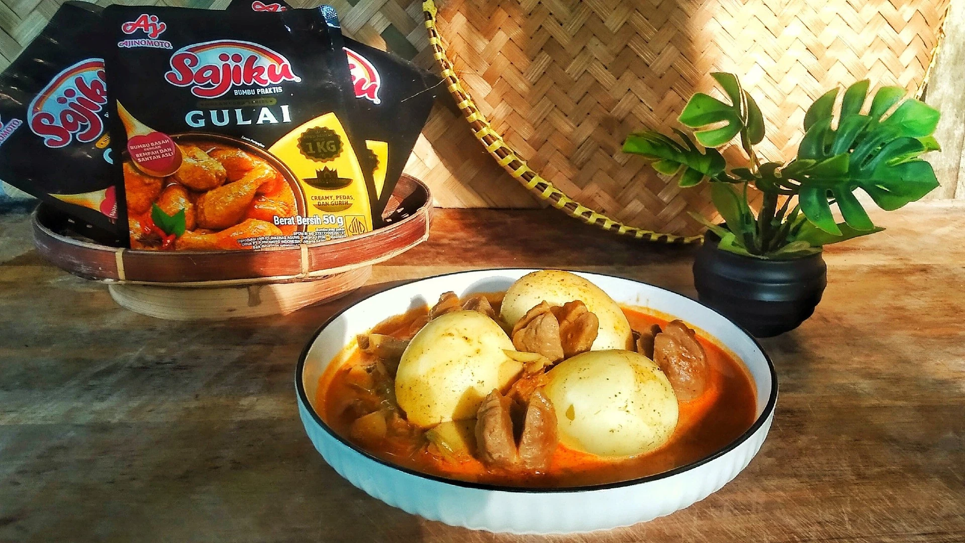 Gulai Nyemek Telur Bakso Boros ala Sajiku® #SajianRamadanku