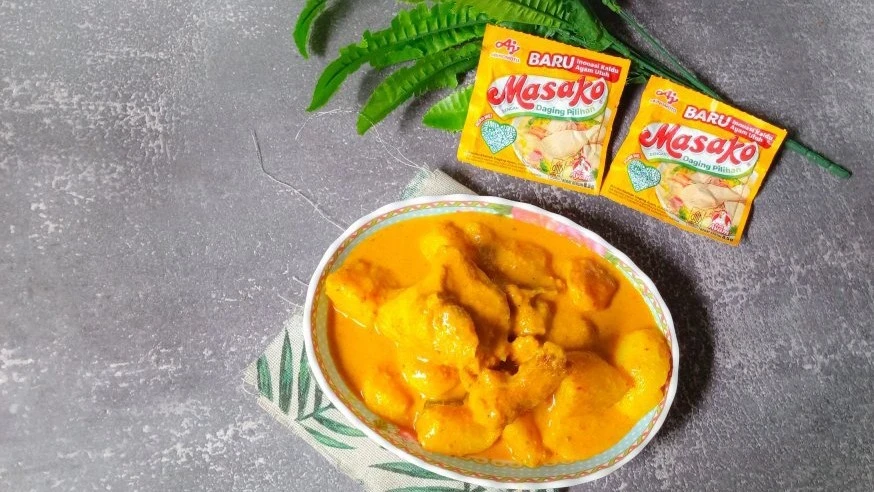Gulai Padang Ayam Kentang ala Masako #KentangJadiBintang