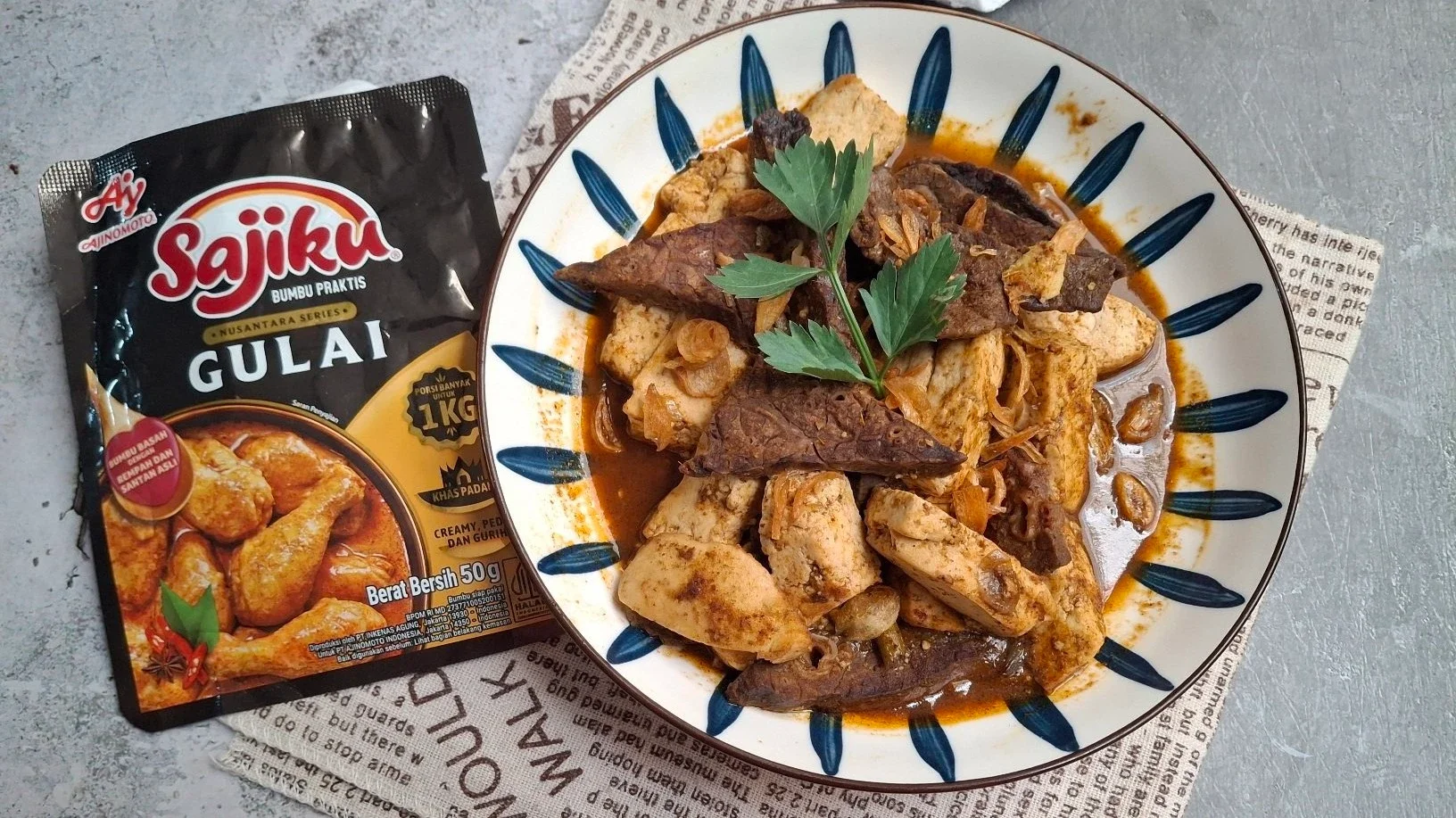 Gulai Paru Tahu ala Sajiku