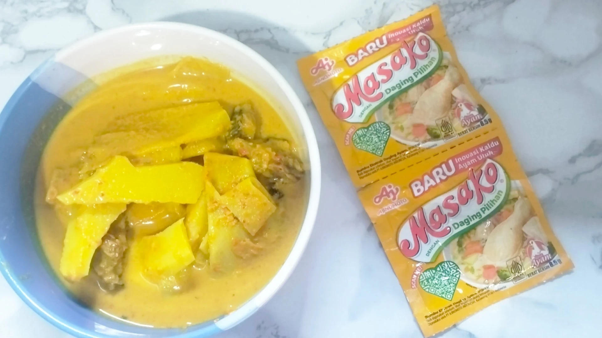 Gulai Rebung Tulang Ayam ala Masako 