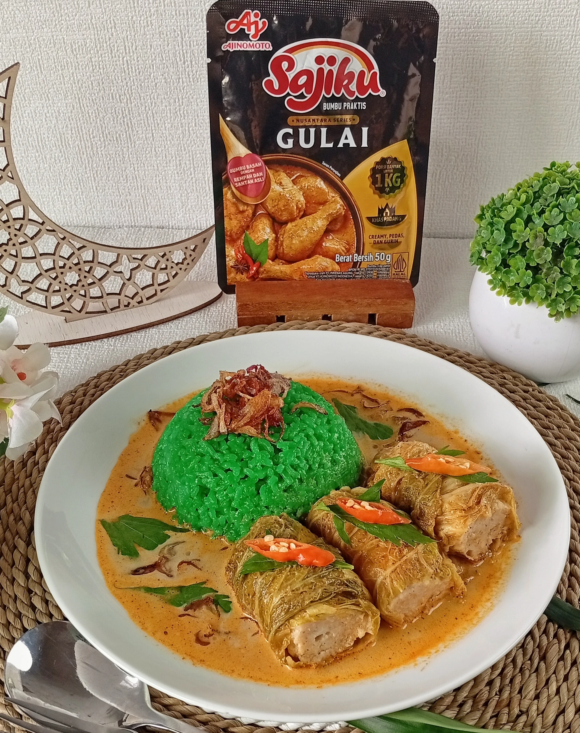 Gulai Sawi Gulung