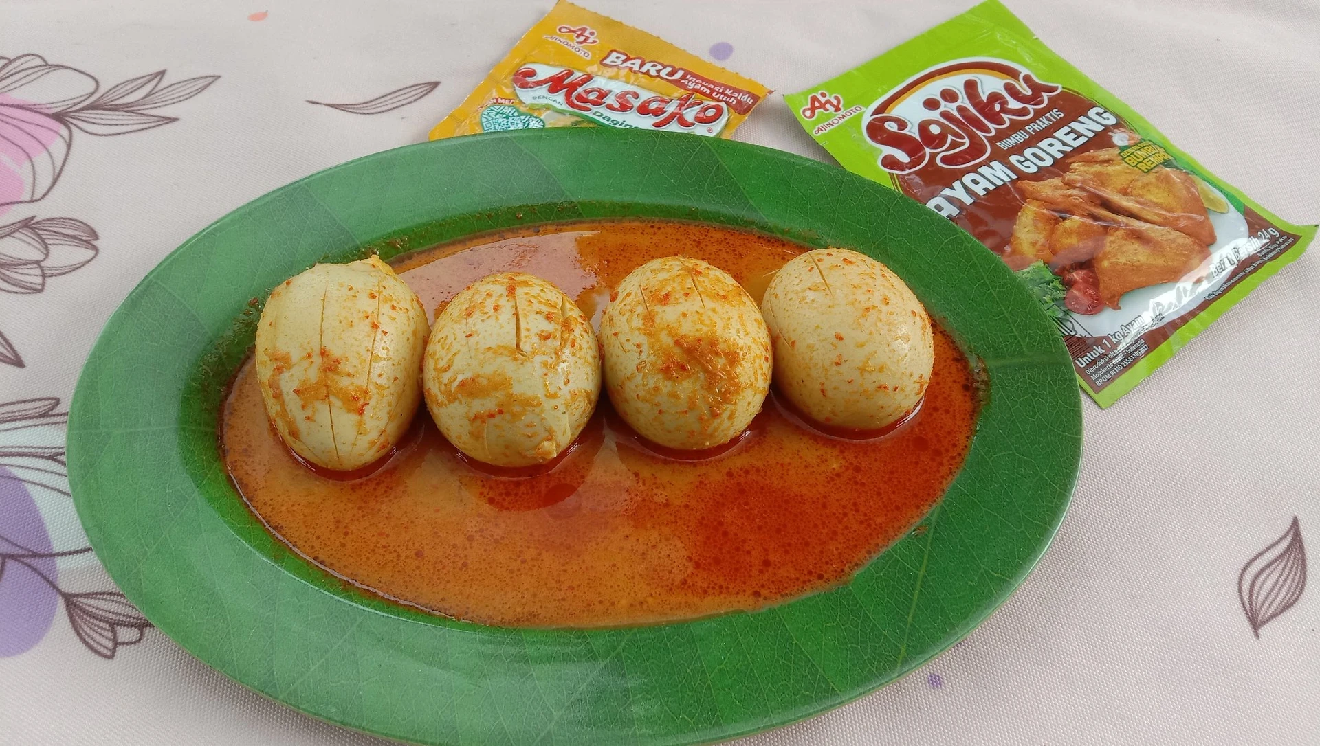 Gulai Simple Telur Bulat 