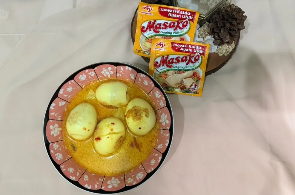 Gulai Telur ala Masako® Rasa Ayam
