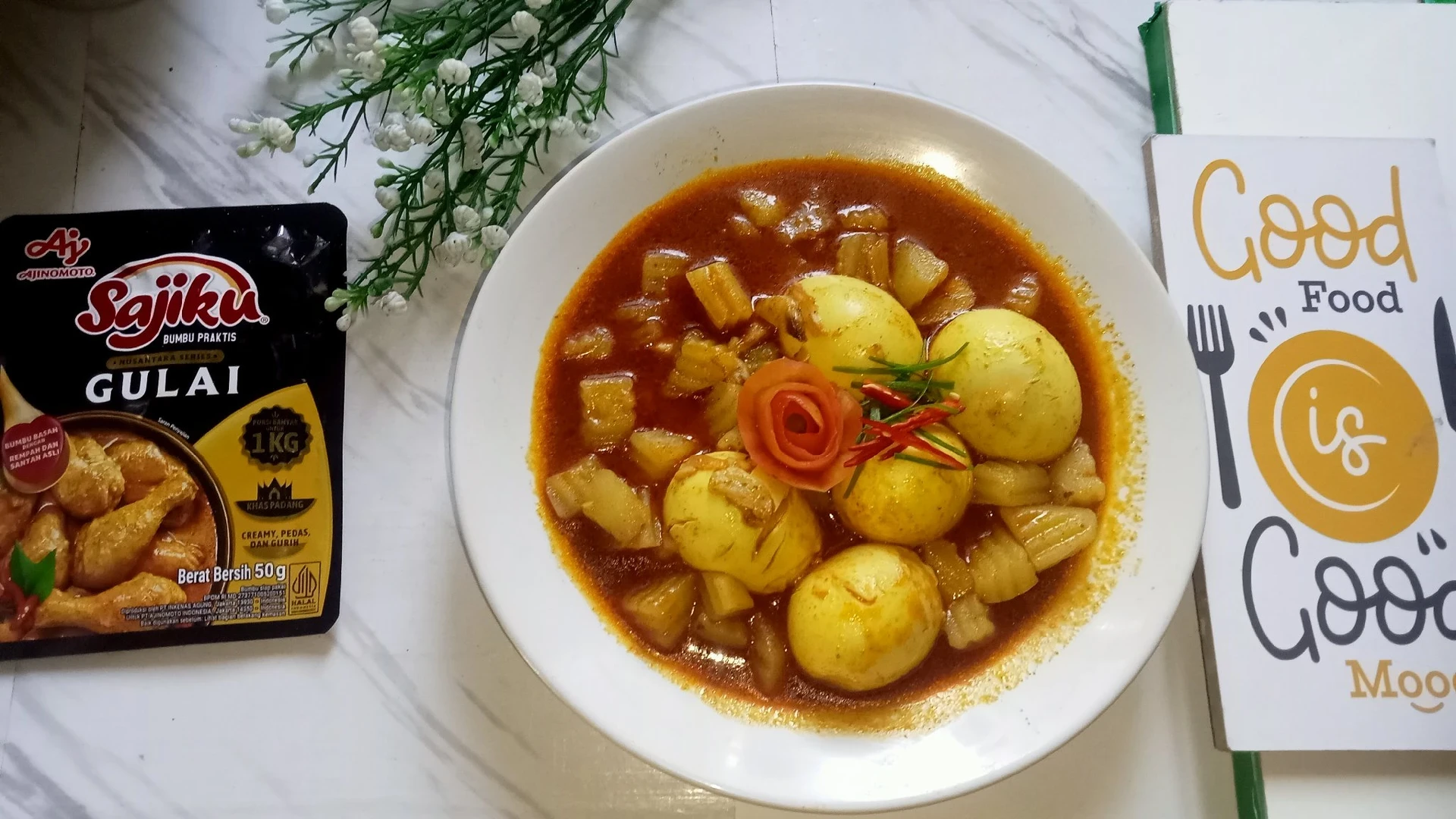 Gulai Telur Kentang ala SAJIKU ®