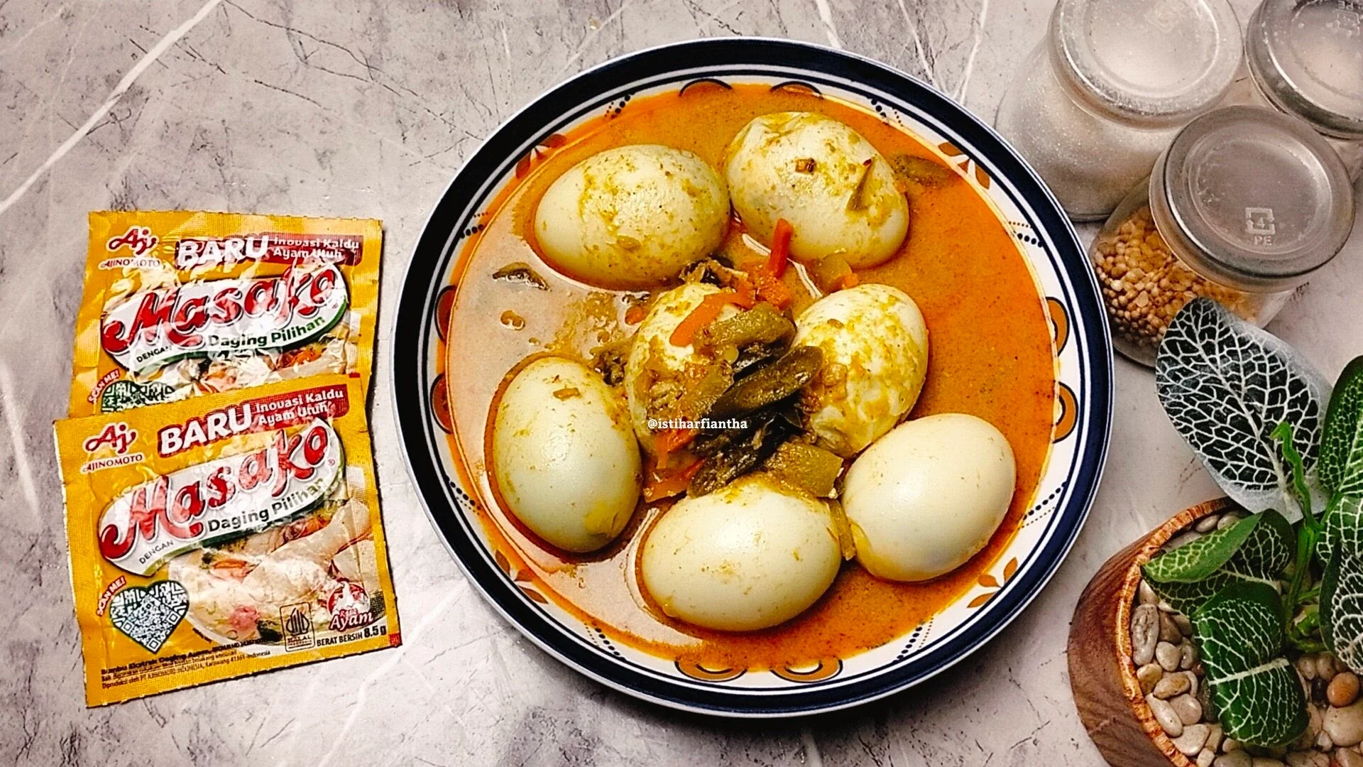 Gulai Telur Labu Siam Wortel ala MASAKO®