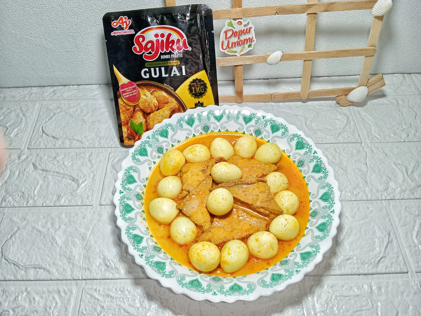 Gulai Telur Puyuh Tahu Cokelat