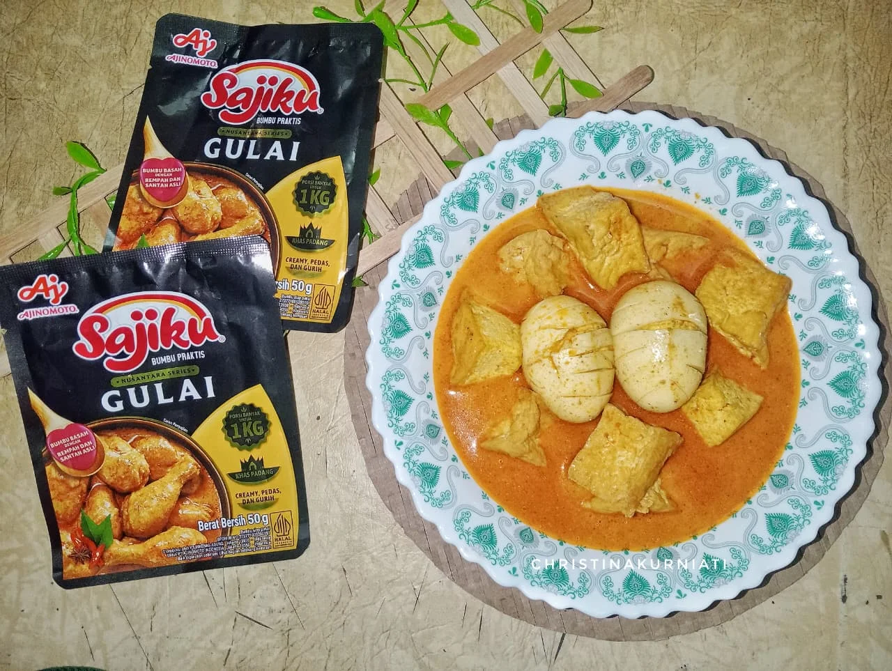 Gulai Telur Tahu Sajiku