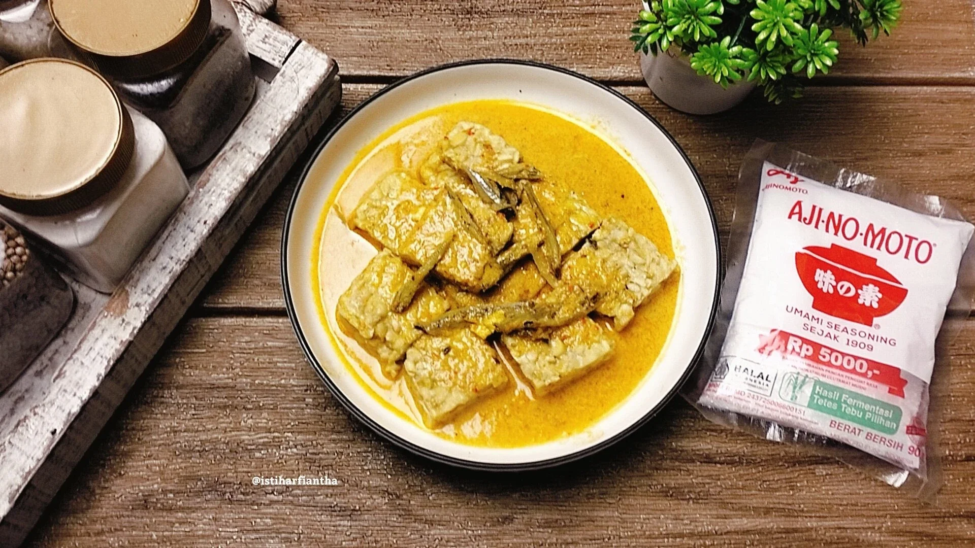 Gulai Tempe Teri ala AJINOMOT®