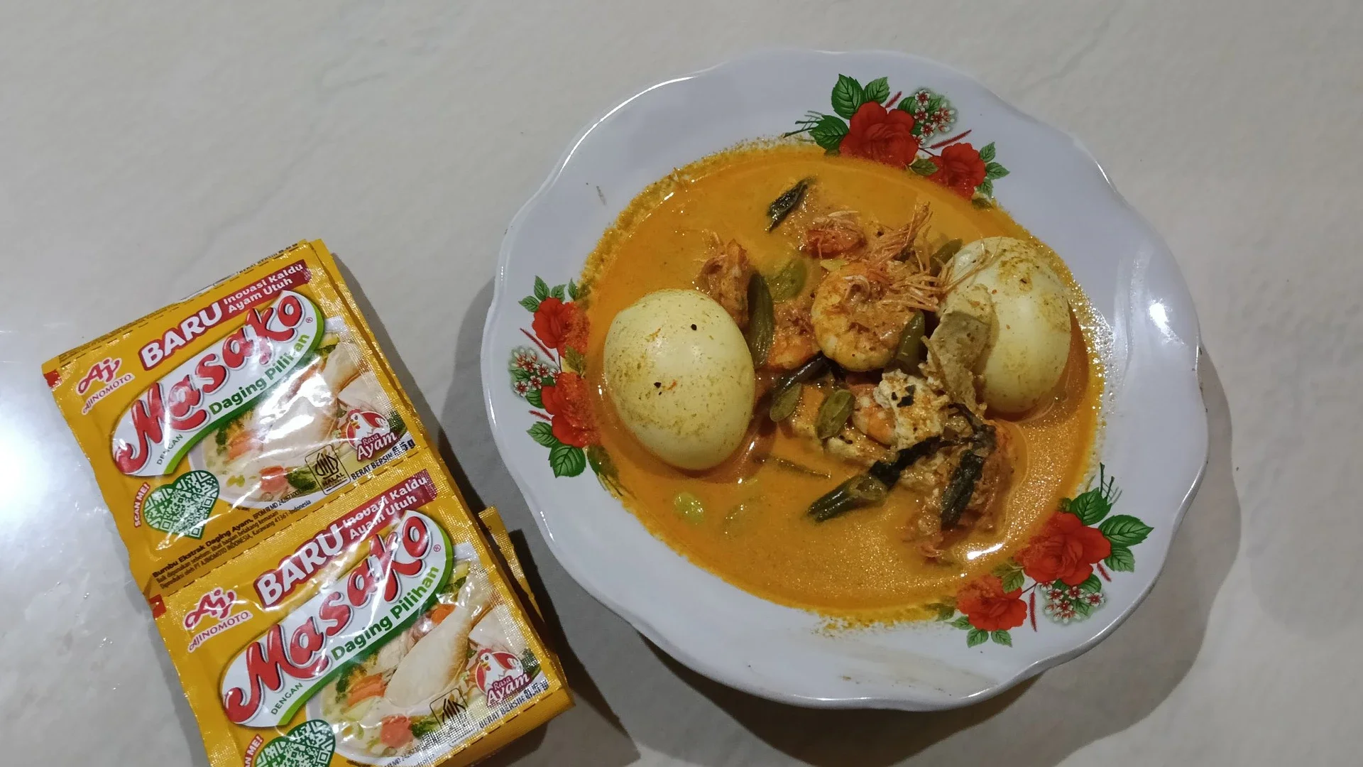 Gulai Udang Pete