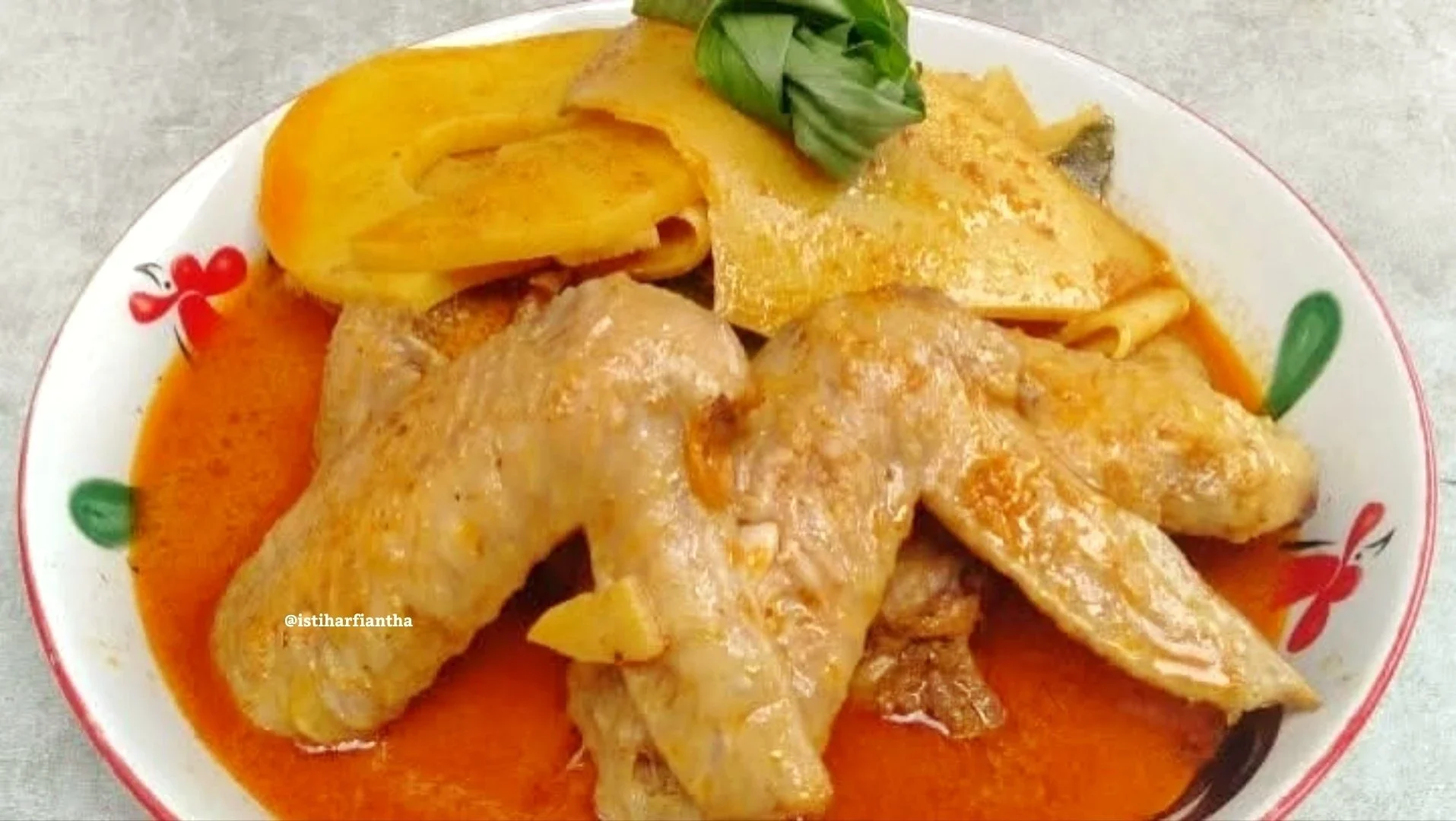 Gulai Rebung Sayap Ayam 