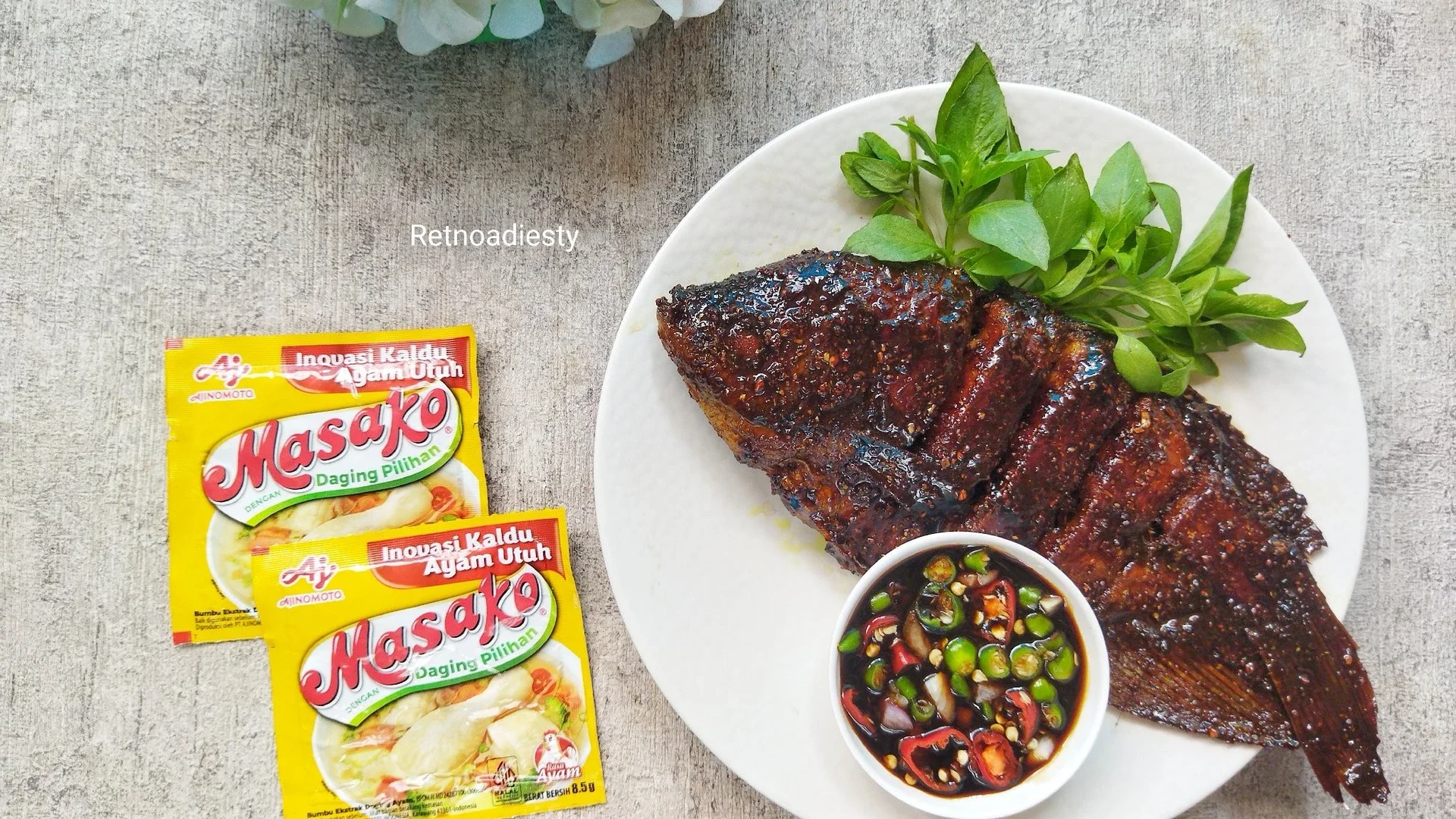 Gurame Bakar Kecap Simpel