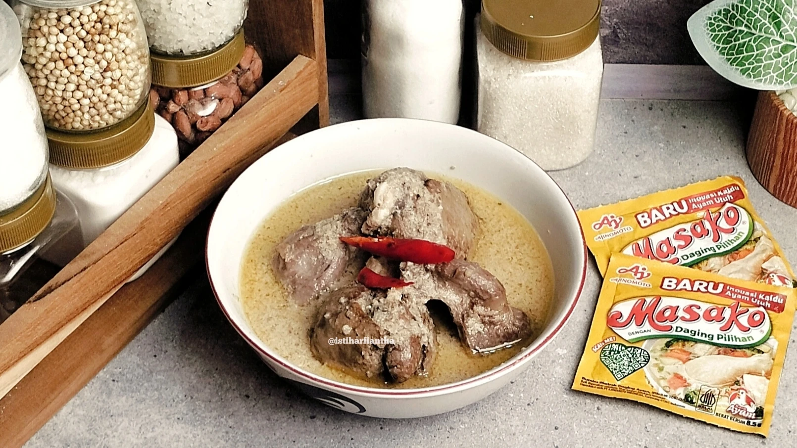 Hati Ampela Kuah Opor Gurih