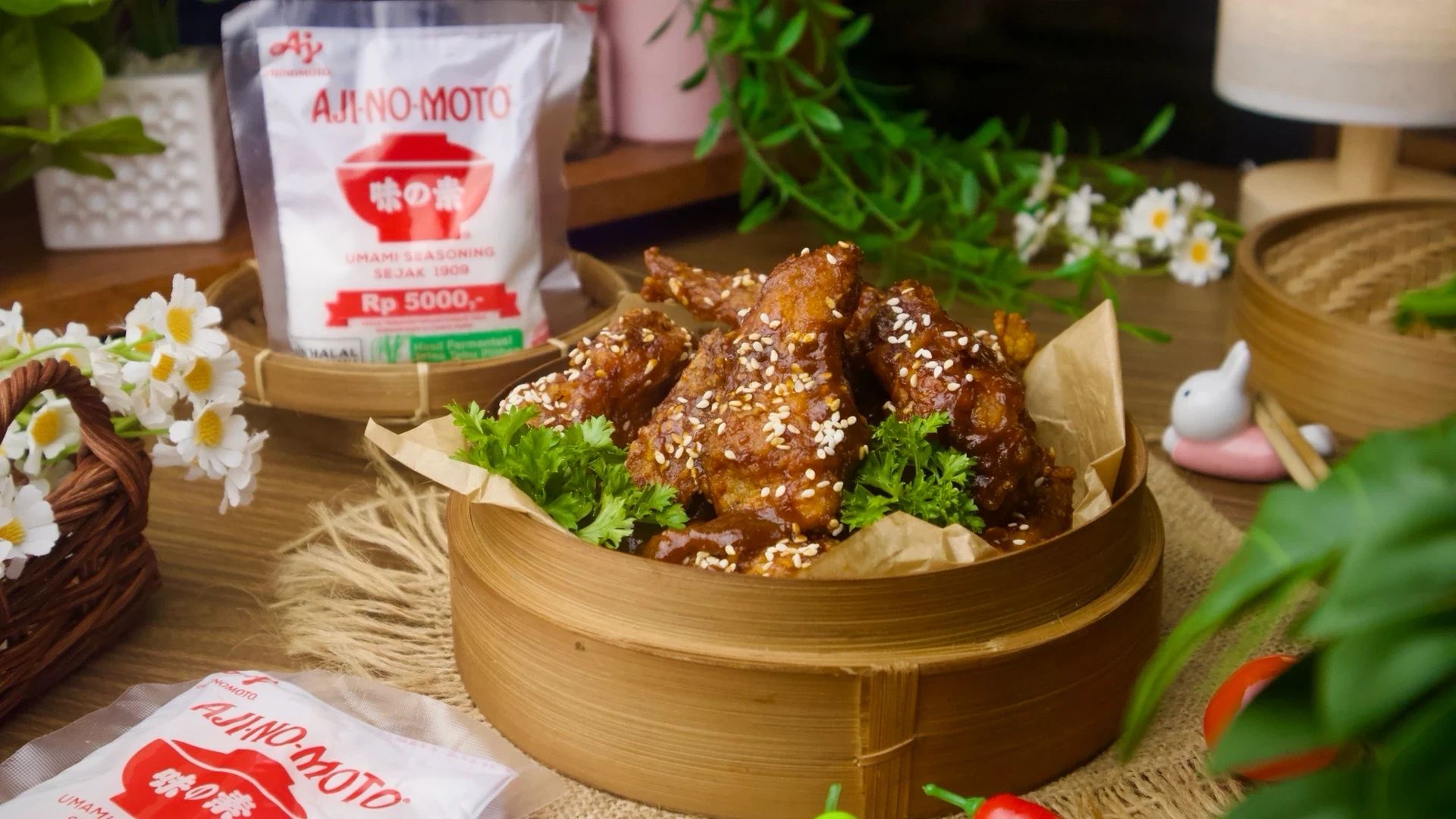 honey Gochujang wings