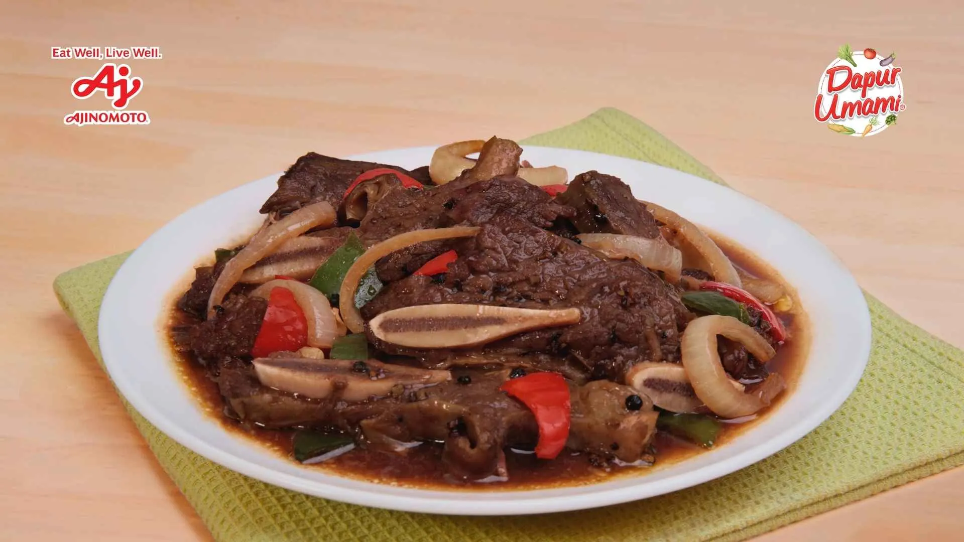 Iga Sapi Lada Hitam ala SAORI®