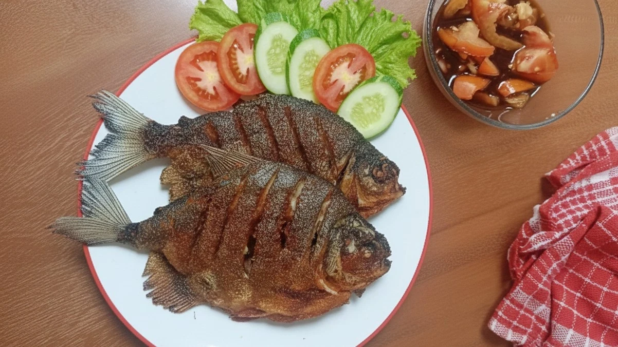 Ikan Bawal Goreng