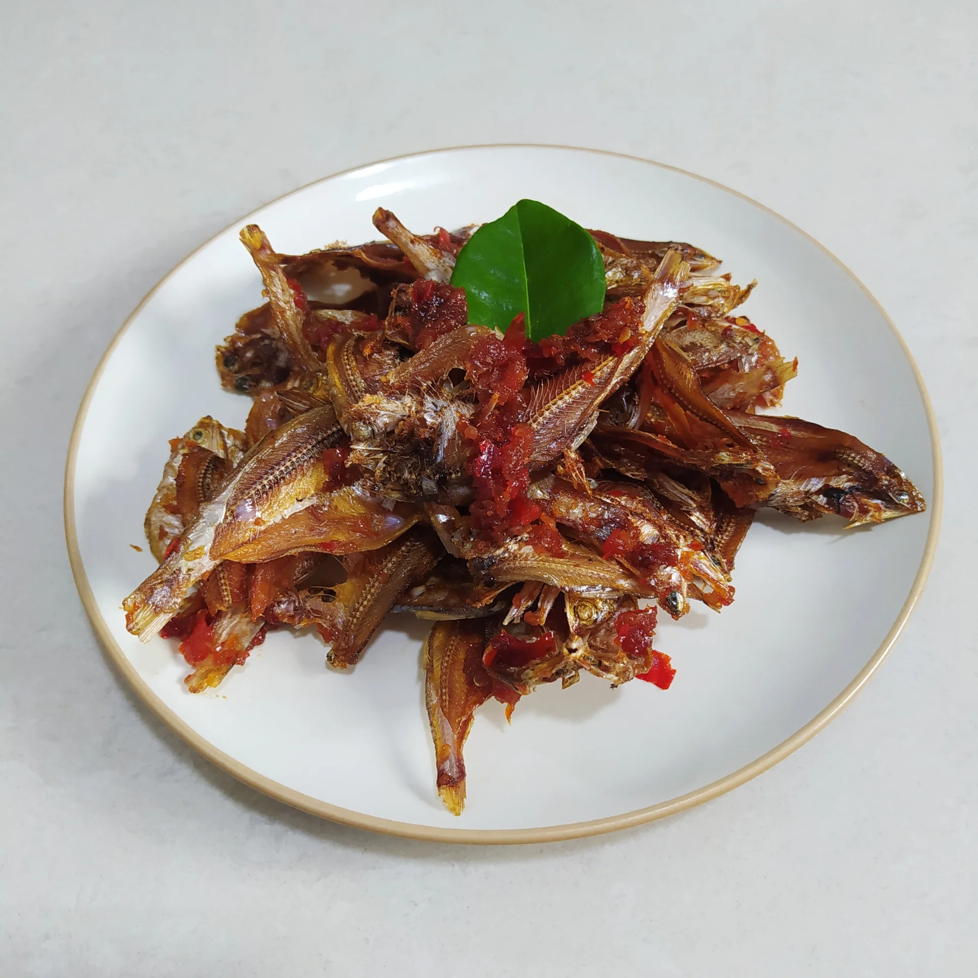 Ikan Bilis Kering Balado